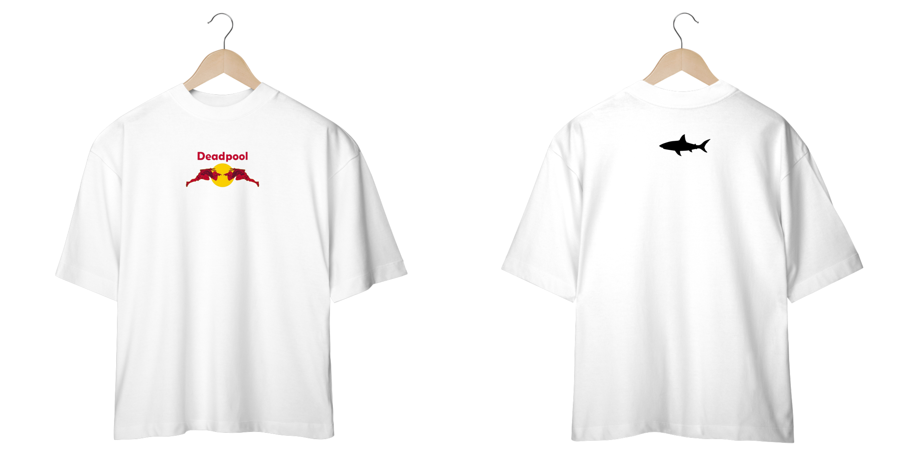 Nome do produto: Camisa Oversized Deadpool