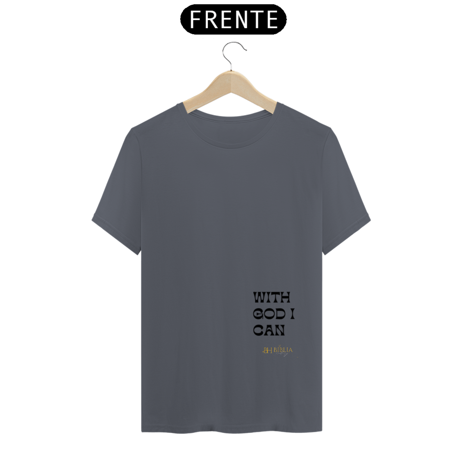 Nome do produto: Camisa With God I Can BH