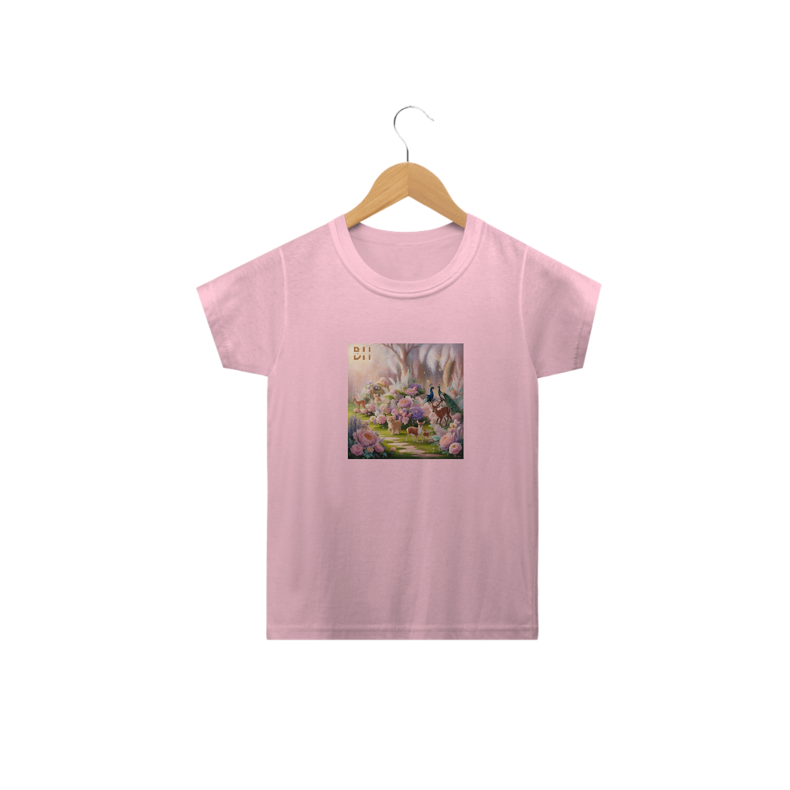 Nome do produto: Camisa Infântil Jardim do Edem