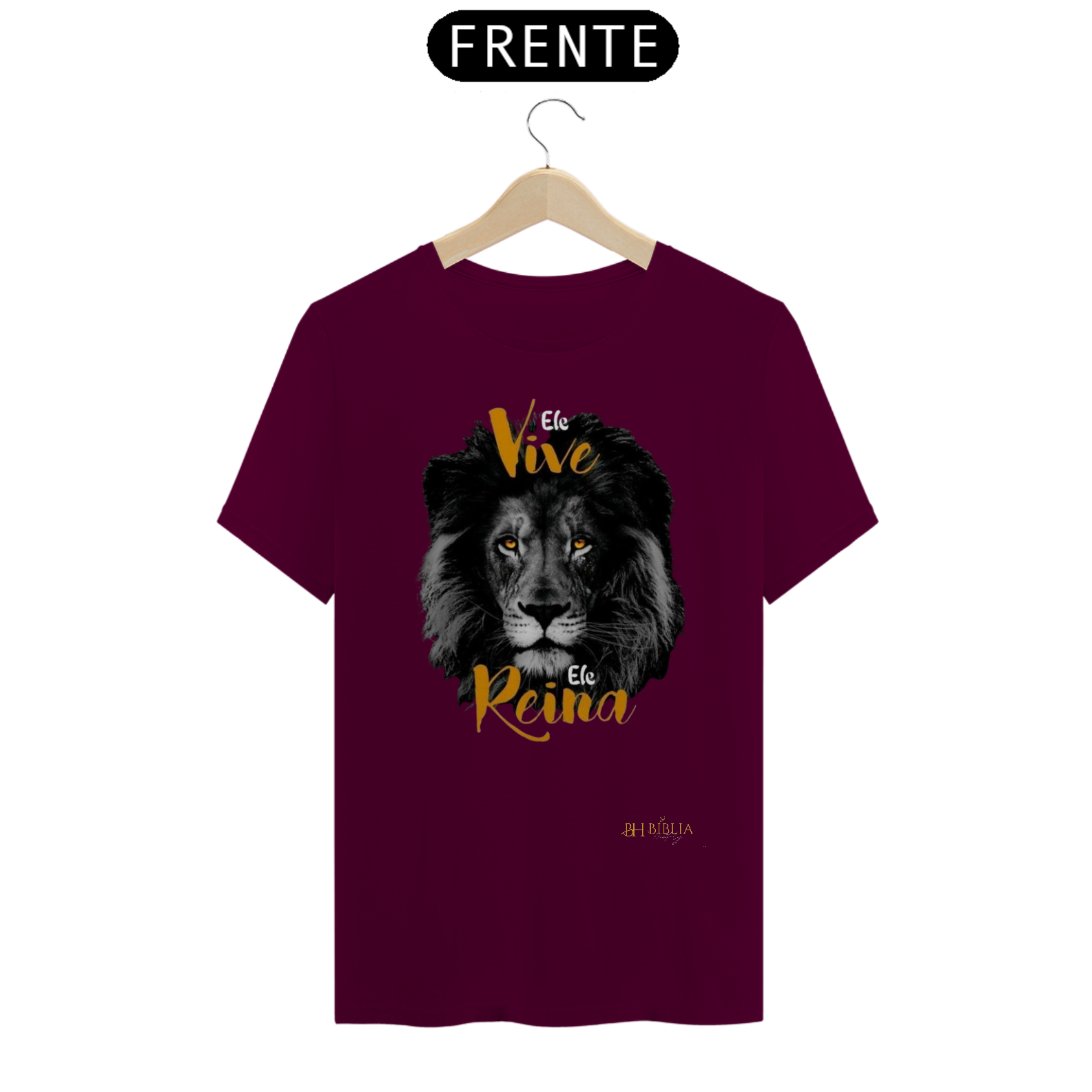 Nome do produto: Camisa Ele Vive Ele Reina BH