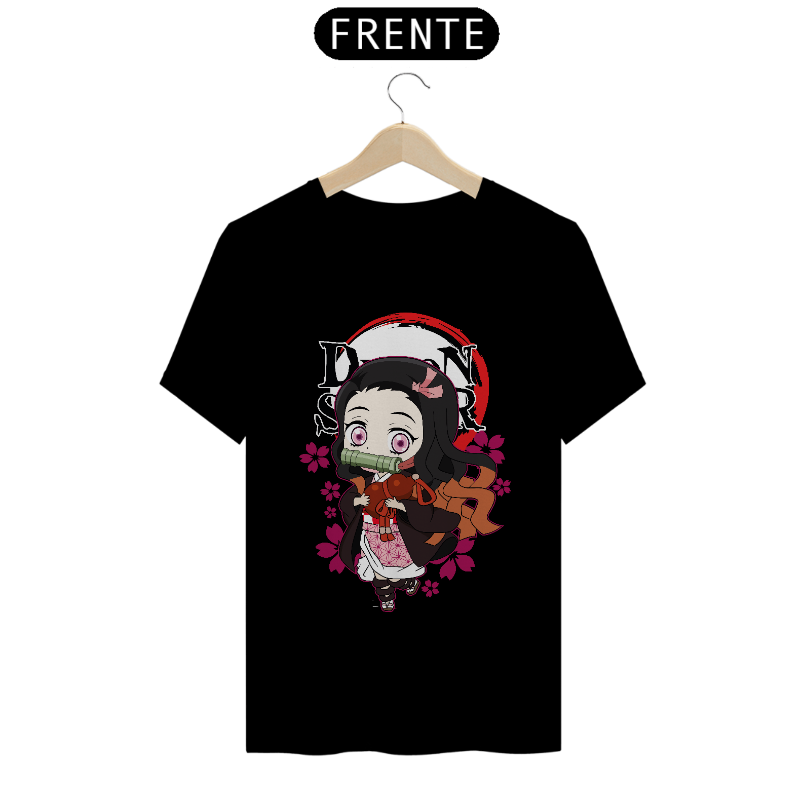 Nome do produto: Kimetsu Nezuko Chibi T-Shirt