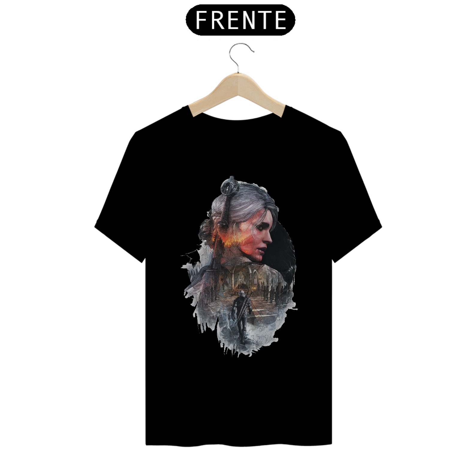 Nome do produto: The Witcher land T-Shirt