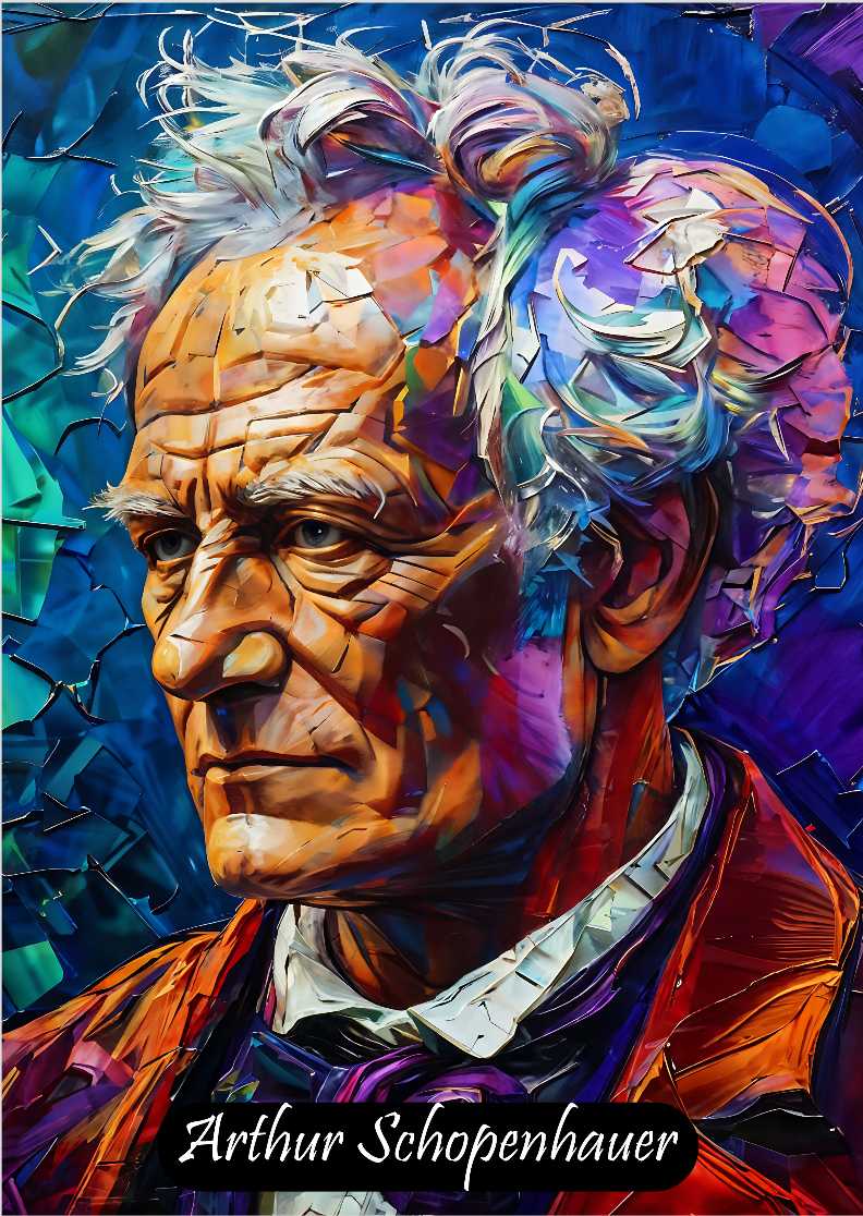 Nome do produto: Poster Arthur Schopenhauer