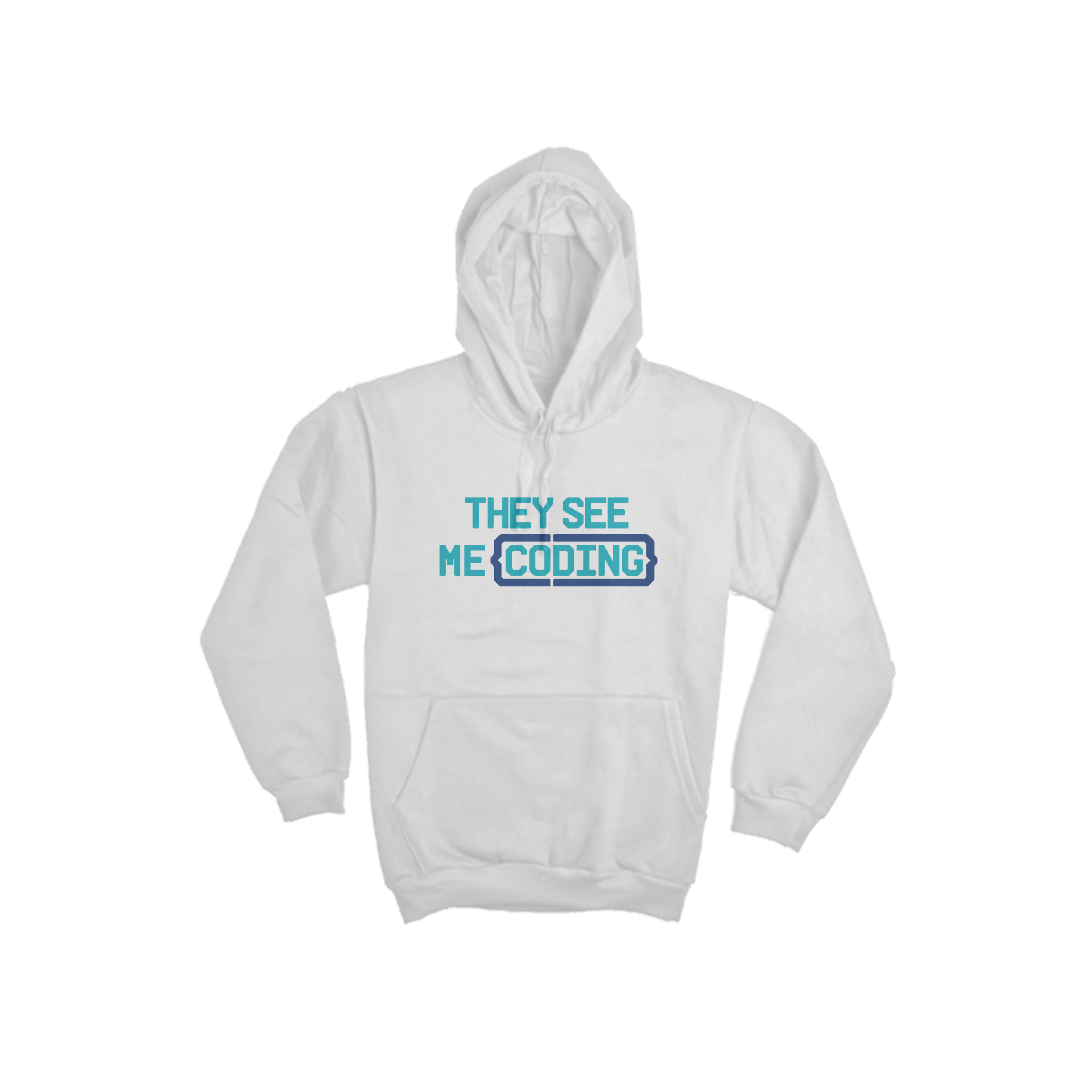 Nome do produto: Moletom They See Me Coding