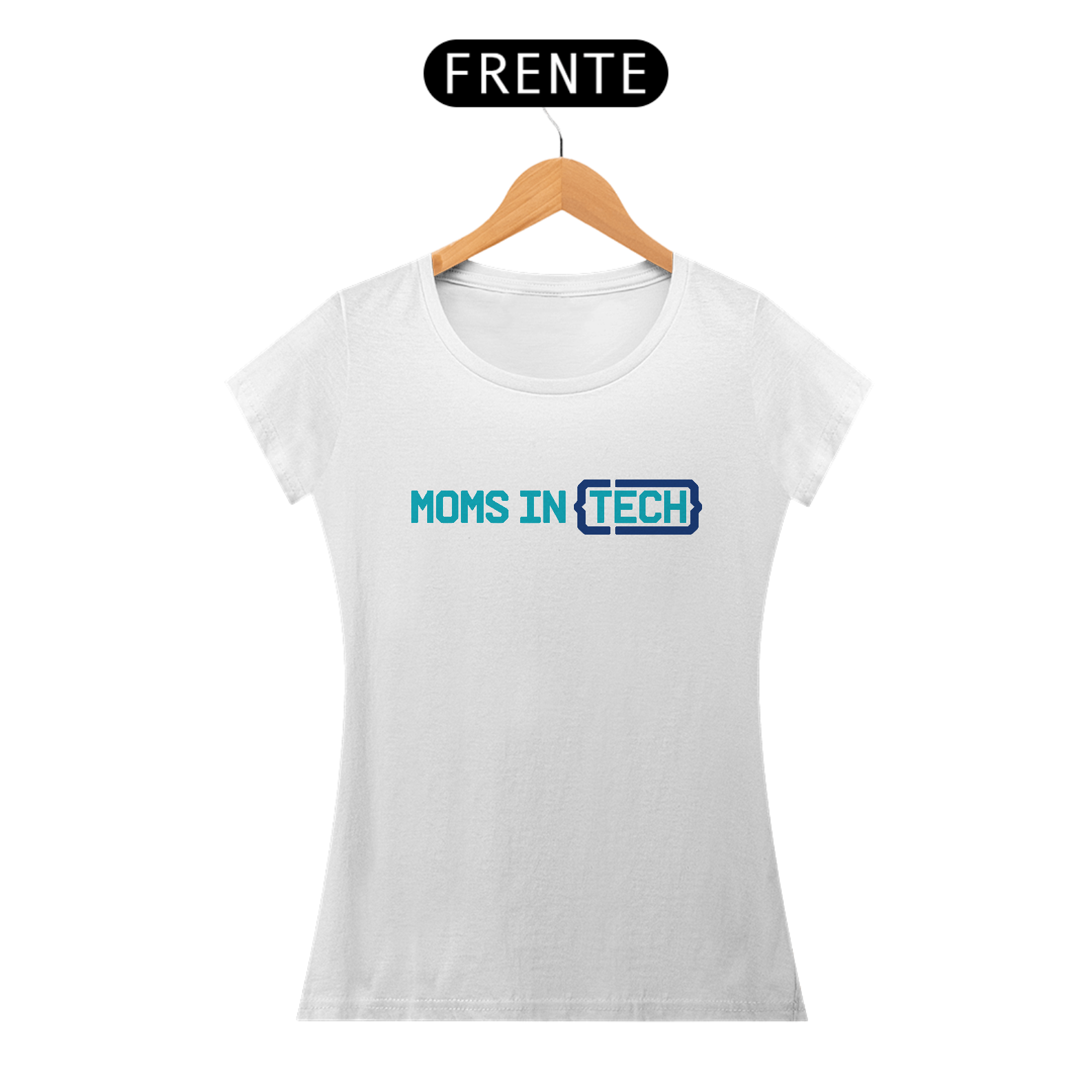 Nome do produto: Camiseta Moms in Tech (Feminina)