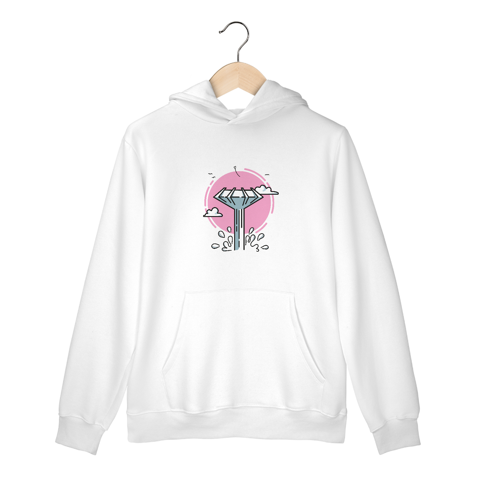 Moletom Ceilândia Rosa