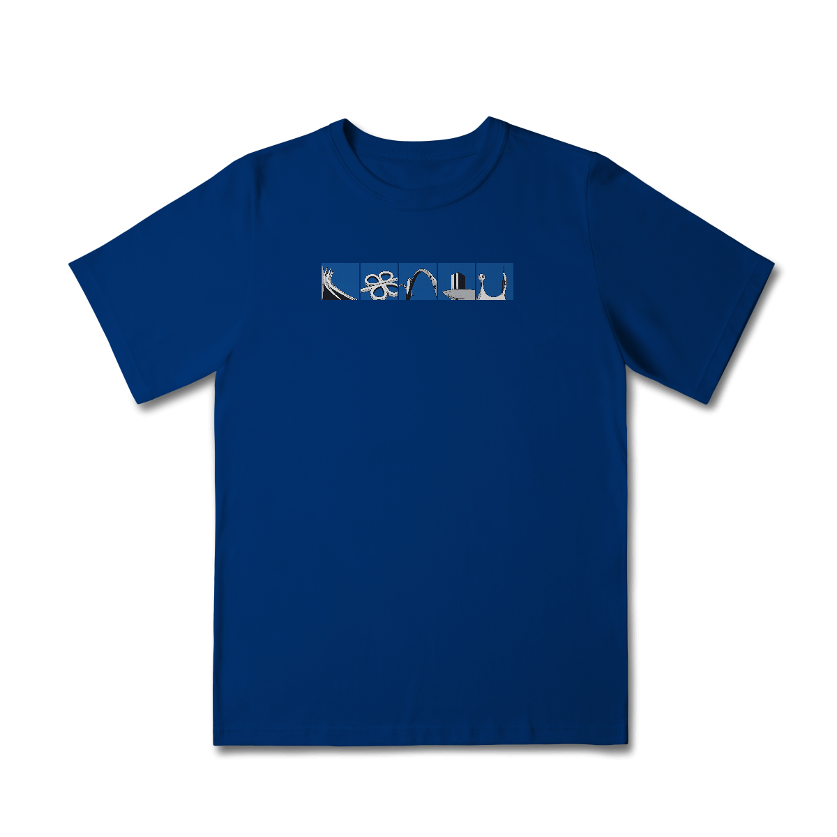 Camiseta infantil ícones Brasília