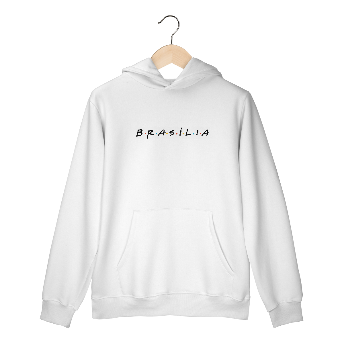 Moletom canguru Brasília Friends