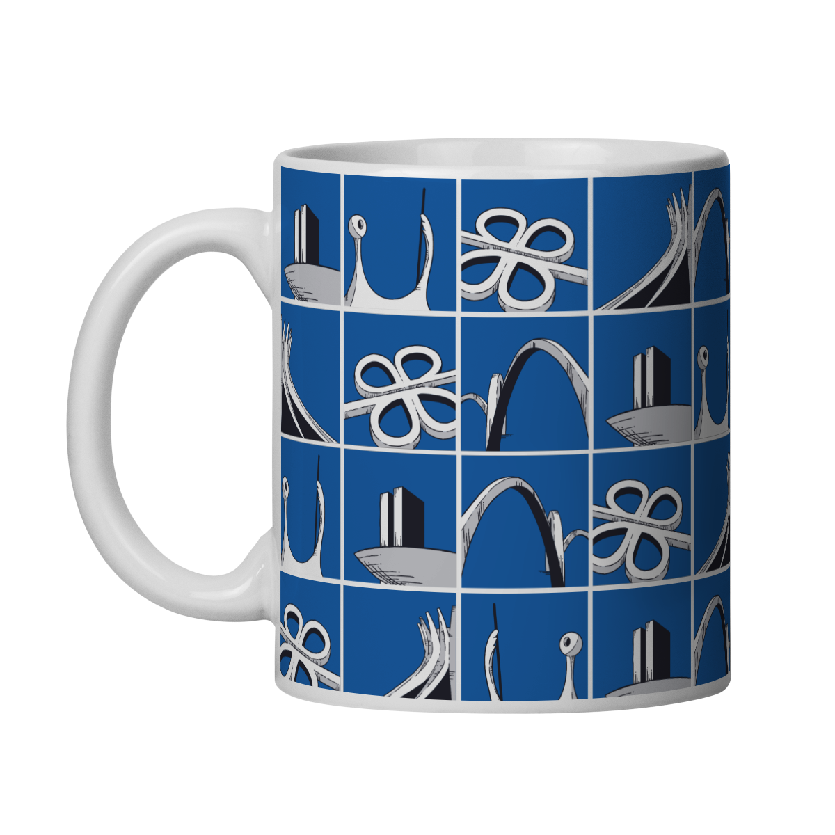 Caneca ícones brasília