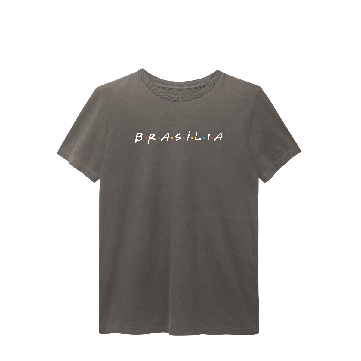 Camiseta estonada Brasília Friends