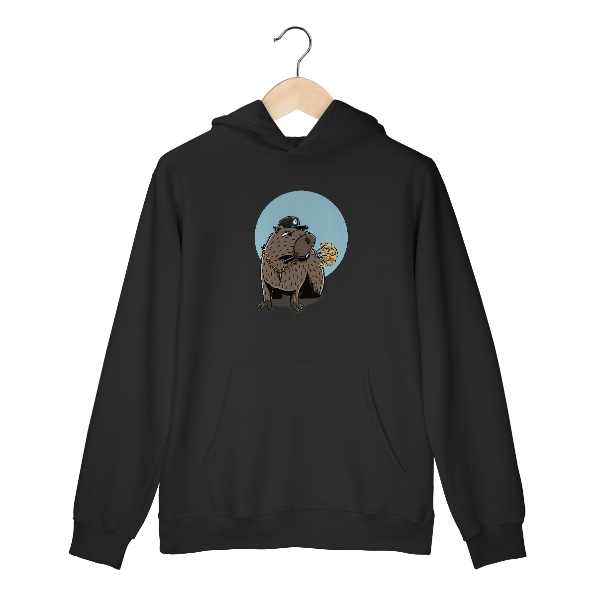 Moletom canguru Punchline - capivara