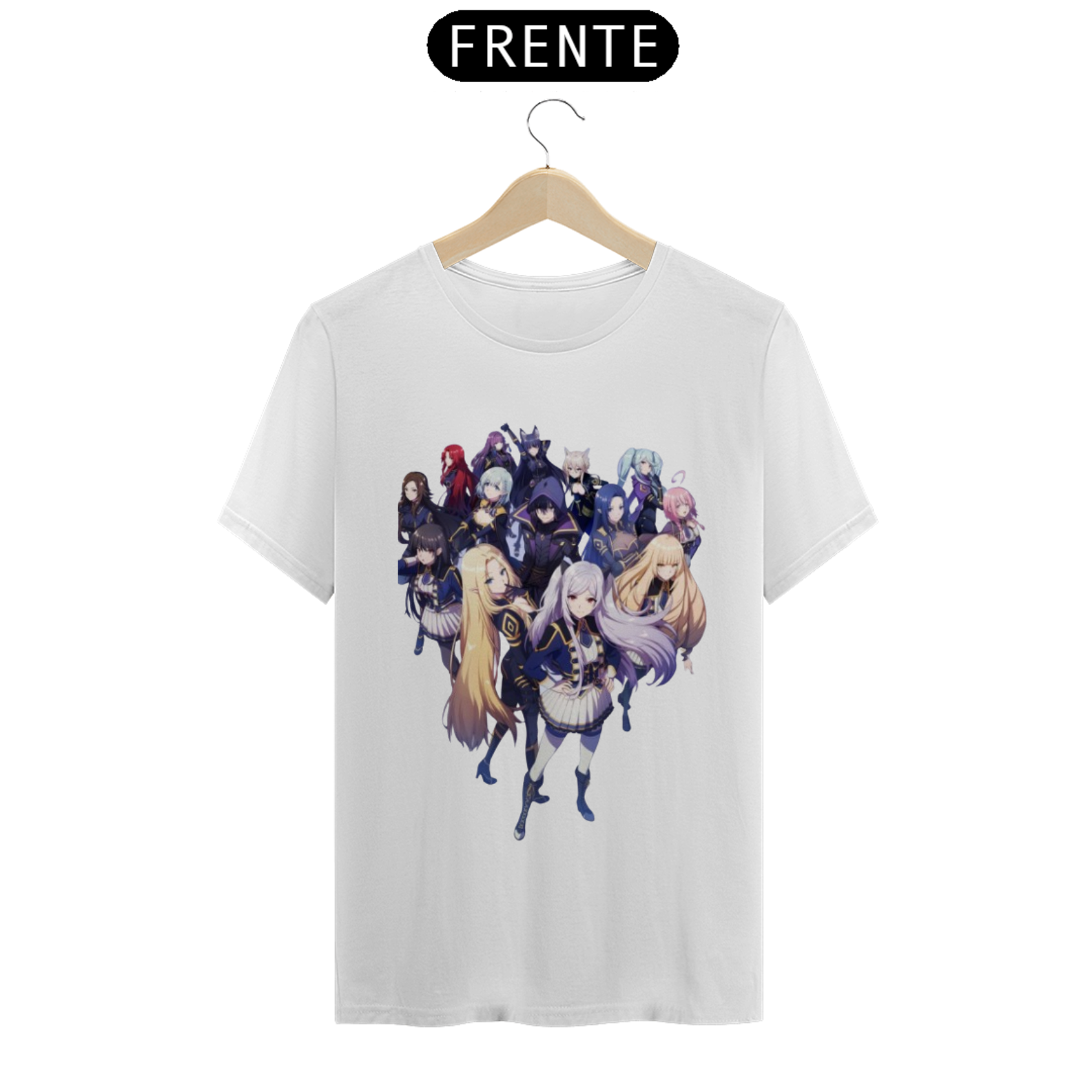 Nome do produto: T-Shirt Grupo Shadow Garden