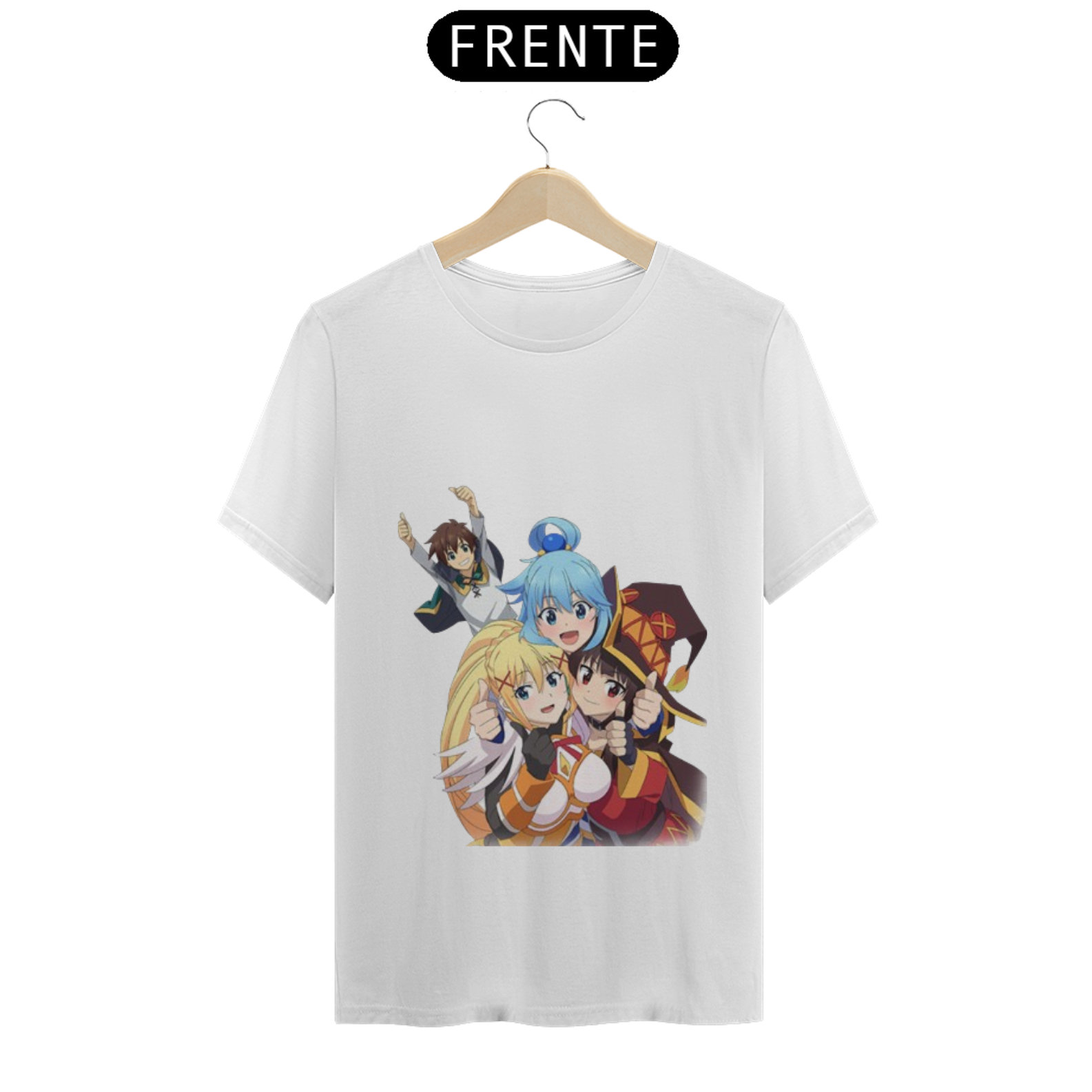 Nome do produto: T-Shirt grupo Konosuba
