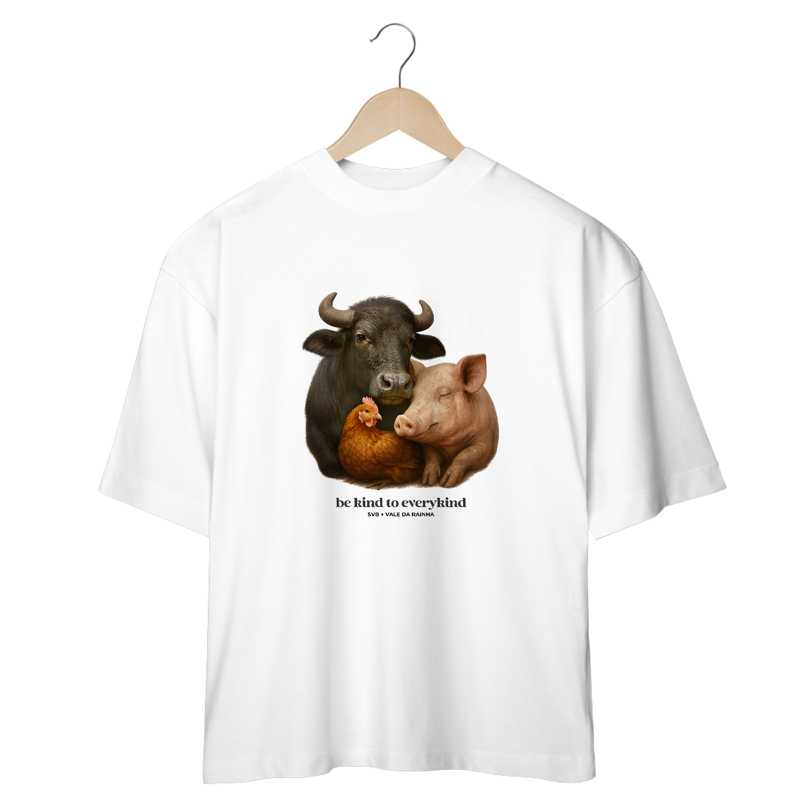 Camiseta Oversized Vale da Rainha