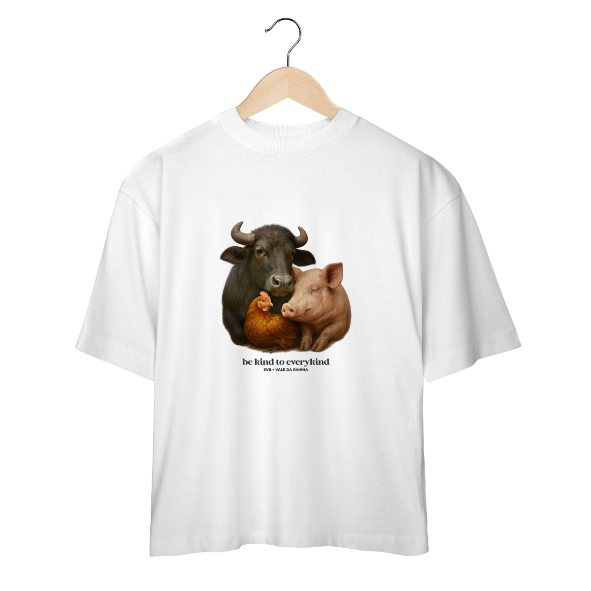 Camiseta Oversized Vale da Rainha