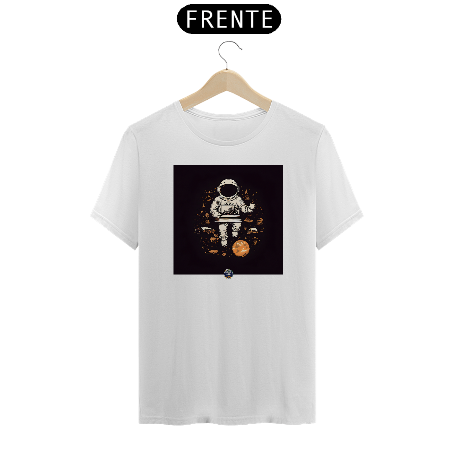 CAMISETA CLASSIC - ASTRONAUTA CAFÉ