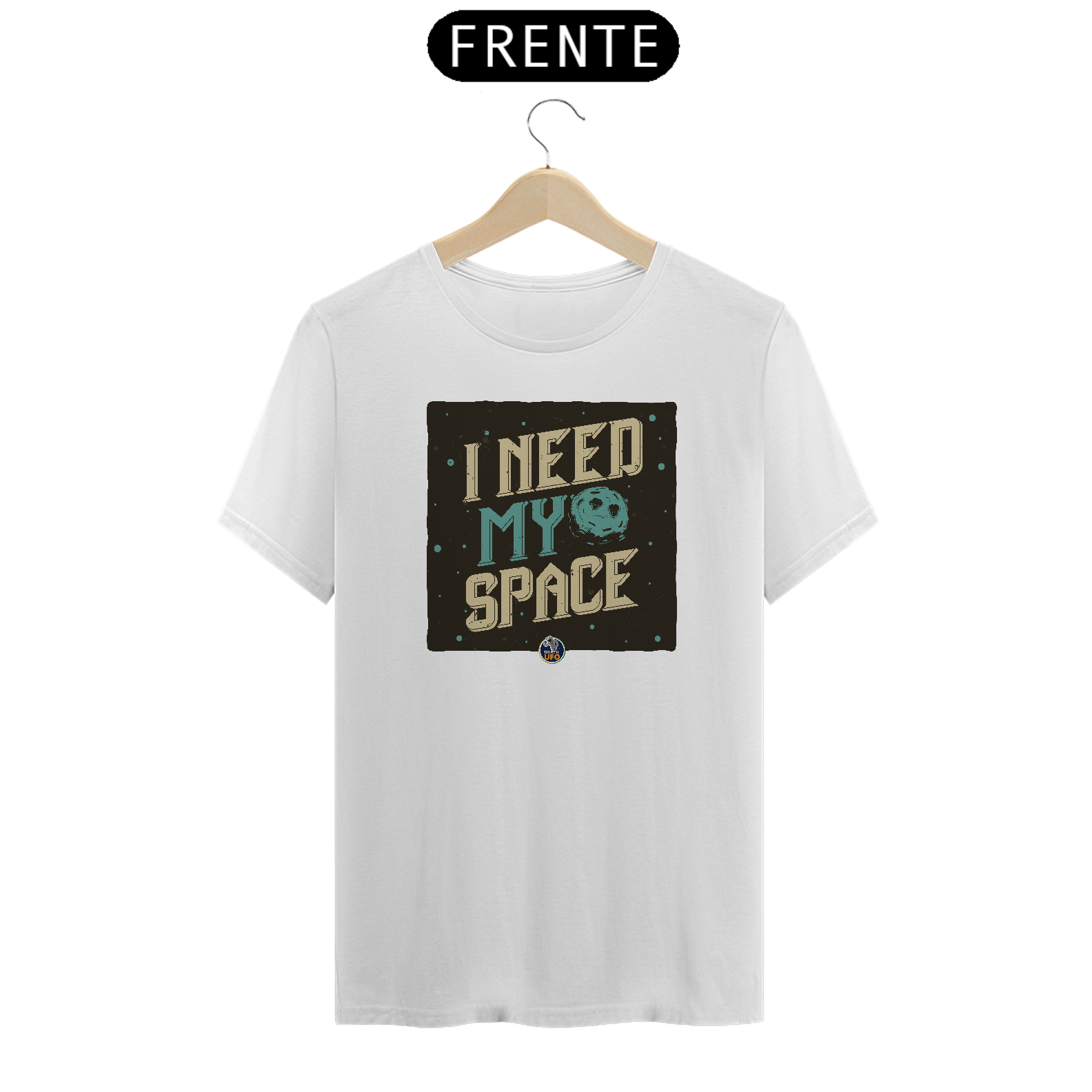 CAMISETA - I NEED MY SPACE - BRAZIL UFO