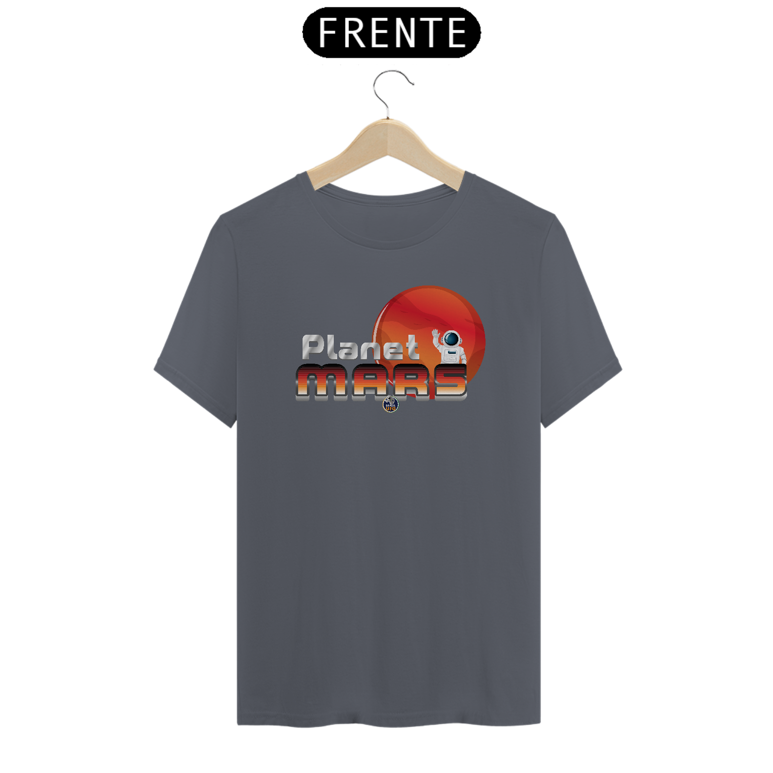 CAMISETA PLANET MARS - BRAZIL UFO