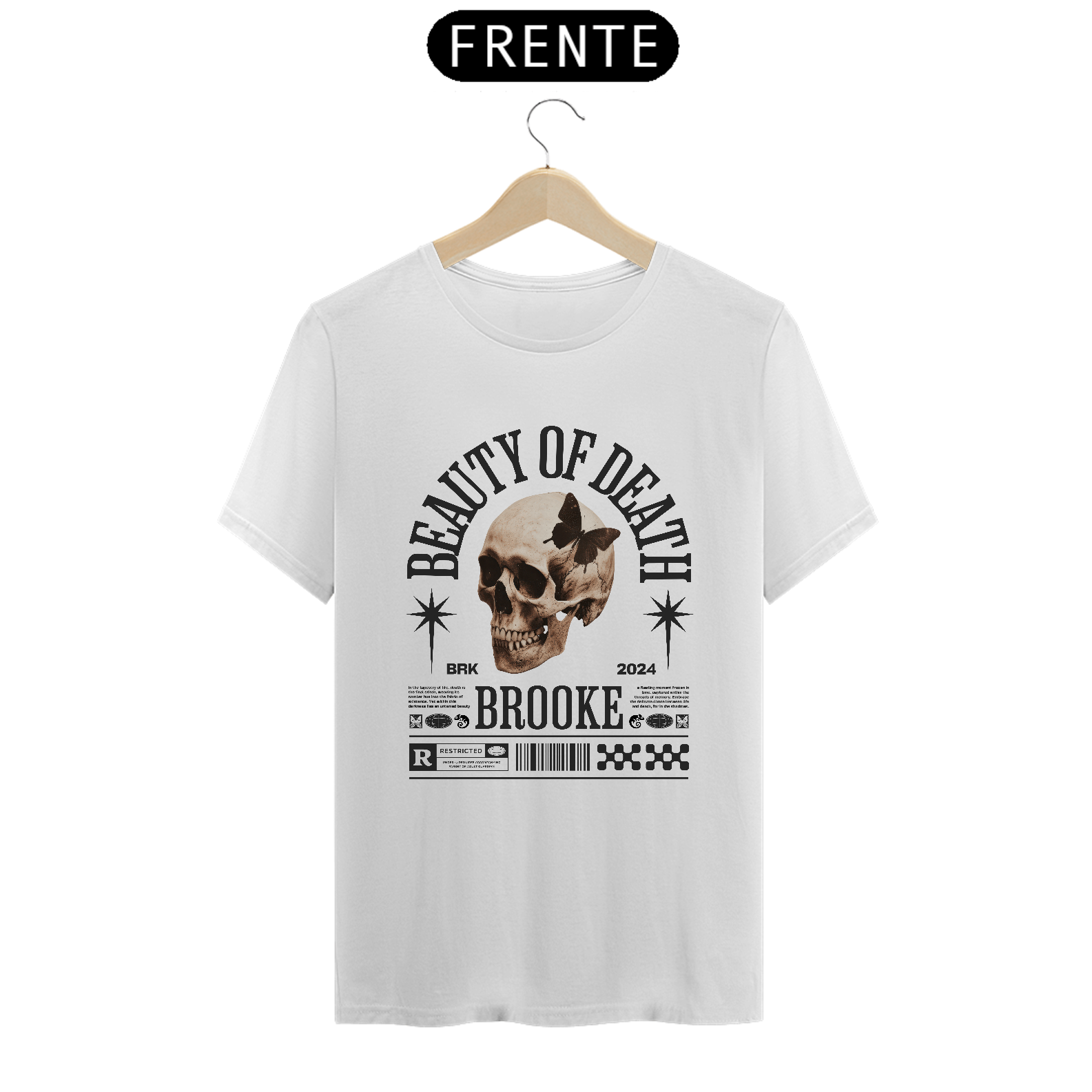 Nome do produto: Camiseta Prime Brooke Skull Collection 