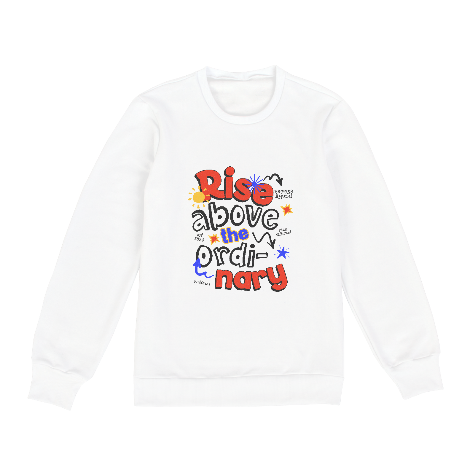 Nome do produto: Moletom Fechado - Brooke Rise Above The Ordinary