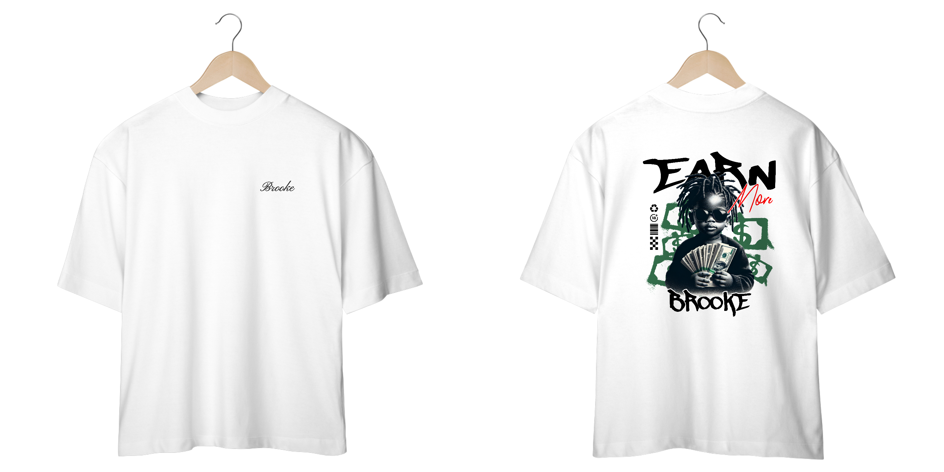 Nome do produto: Camiseta Oversized Brooke Money