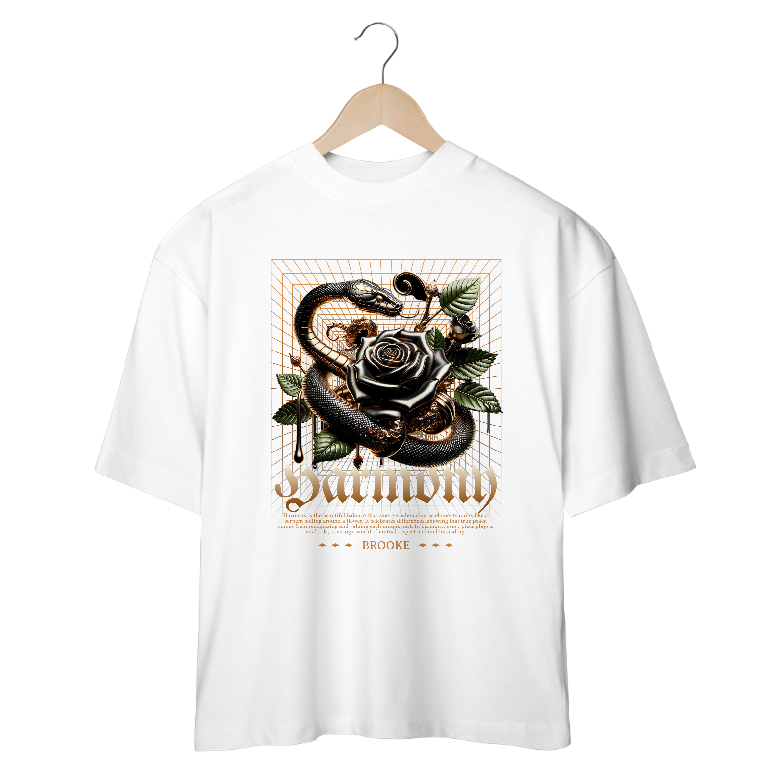 Nome do produto: Camiseta Oversized Brooke