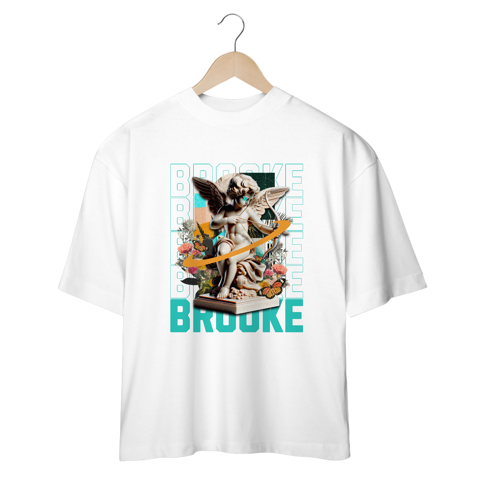 Nome do produto: Camiseta Oversized Prime Brooke Sculptural Collection