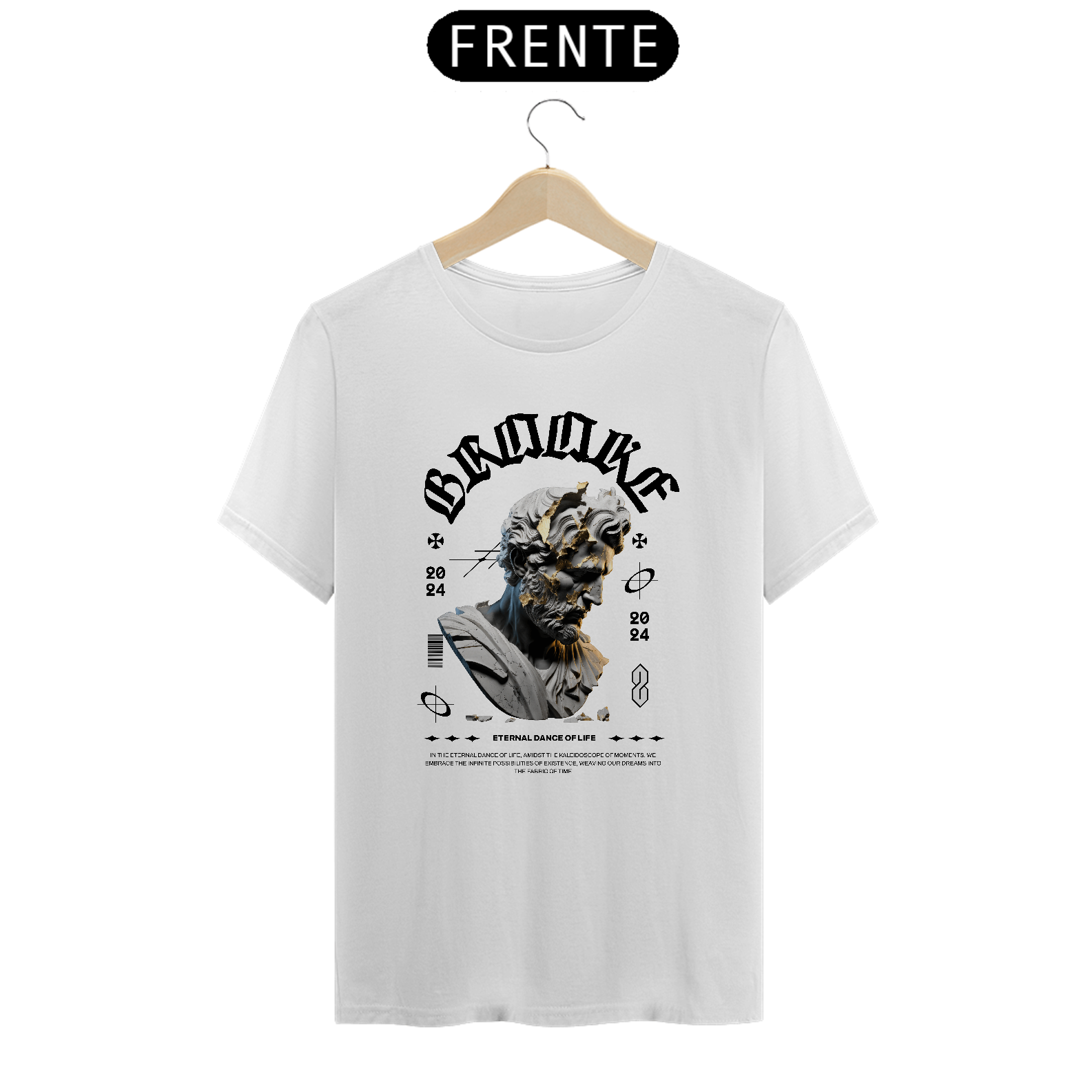 Nome do produto: Camiseta Prime Brooke Sculptural Collection