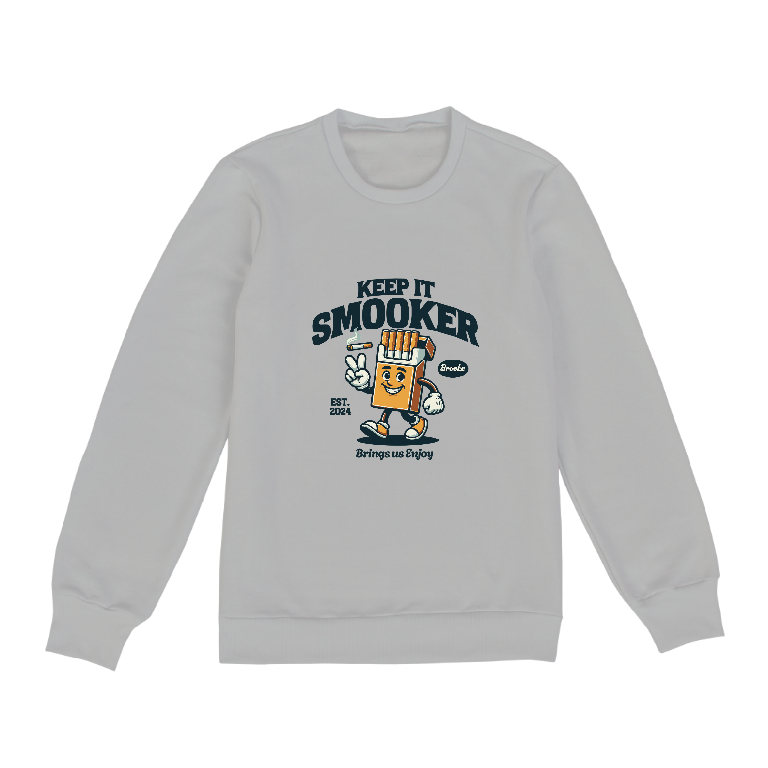 Nome do produto: Moletom Fechado - Brooke Old Times Collection