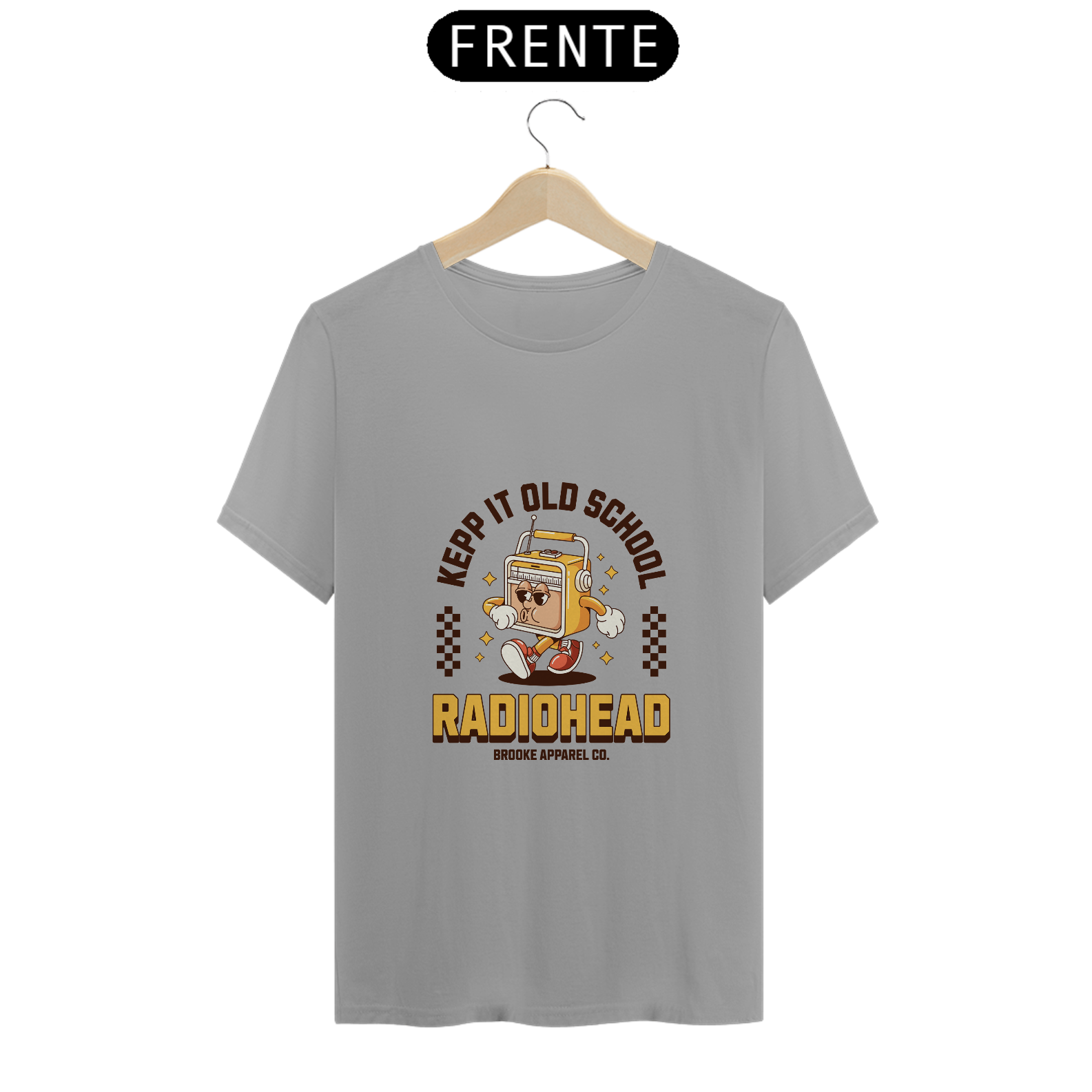 Nome do produto: Camiseta Tradicional Brooke Old Times Collection