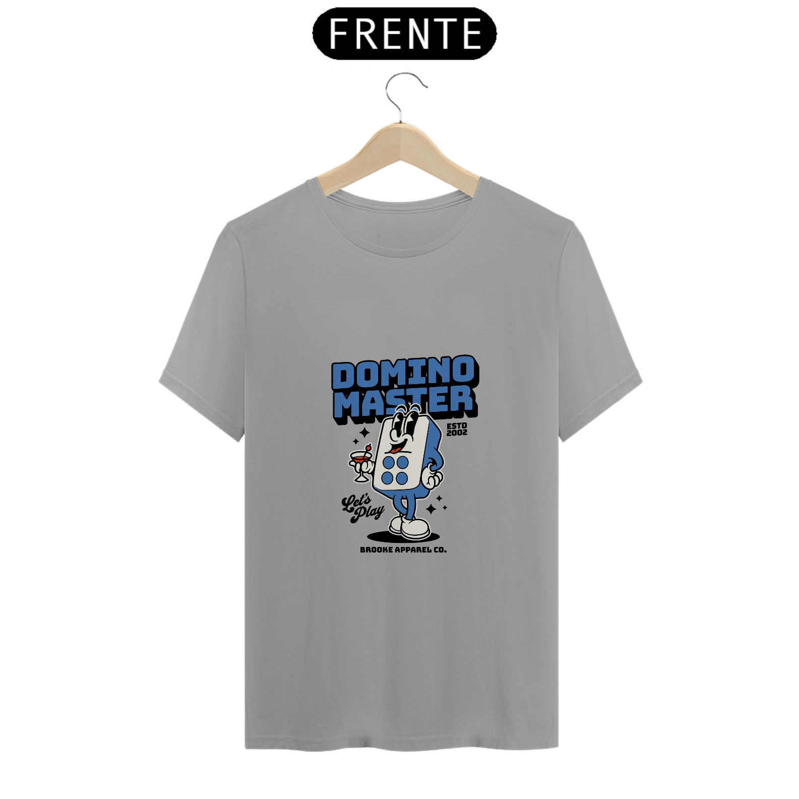 Nome do produto: Camiseta Tradicional Brooke Old Times Collection