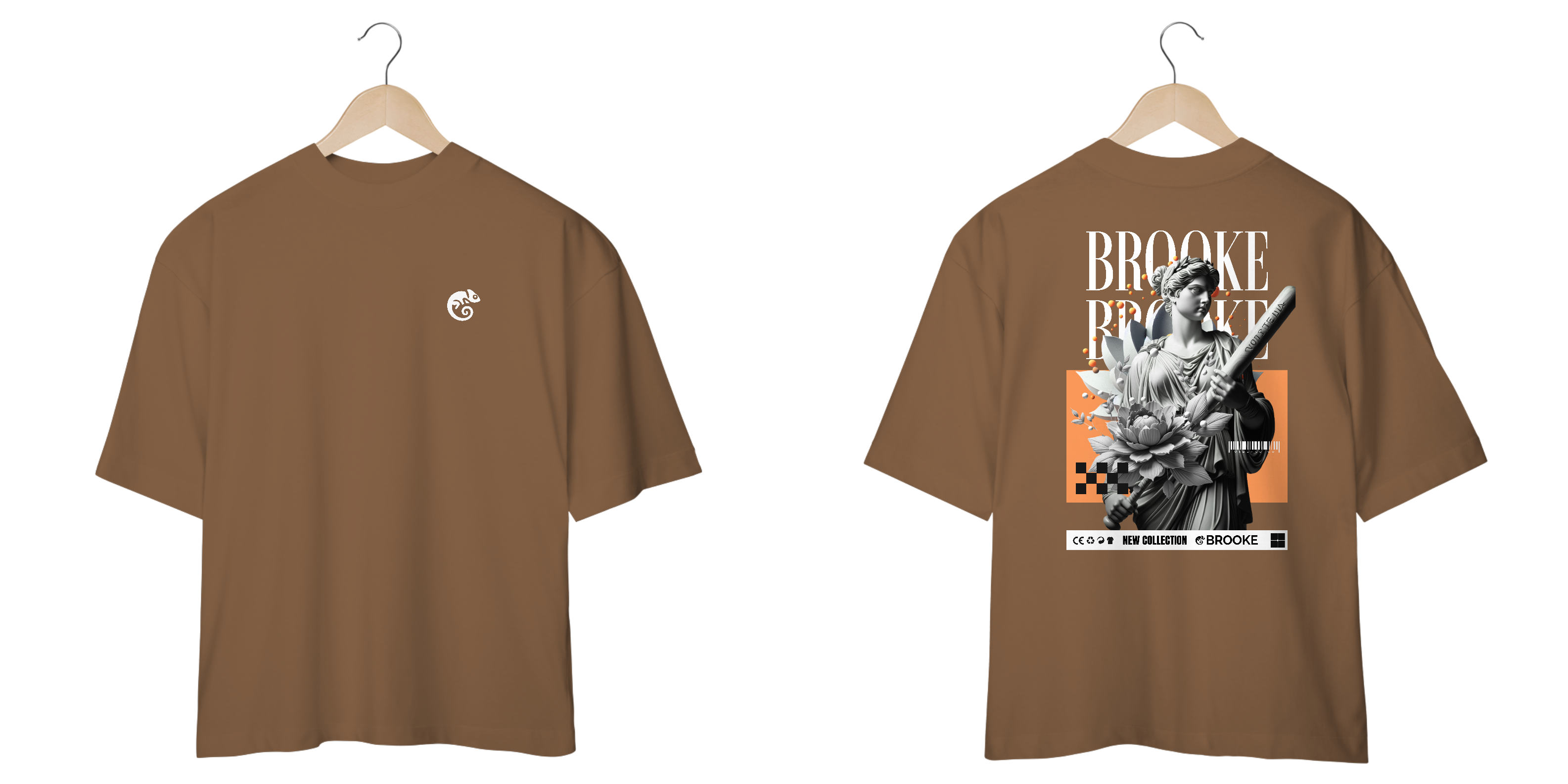 Nome do produto: Camiseta Oversized Prime Brooke Sculptural Collection