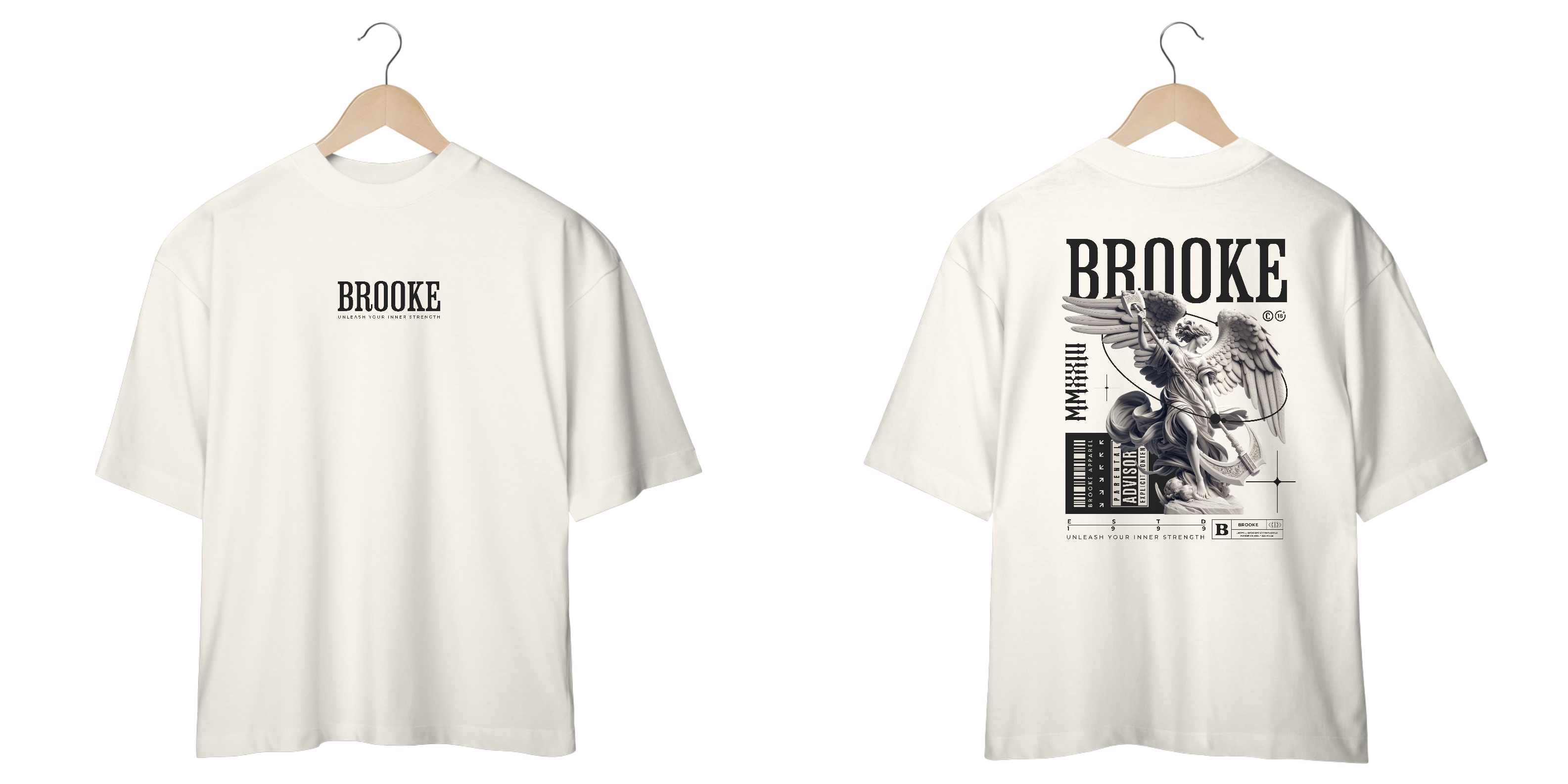 Nome do produto: Camiseta Brooke Oversized Angelic Justice Streetwear 