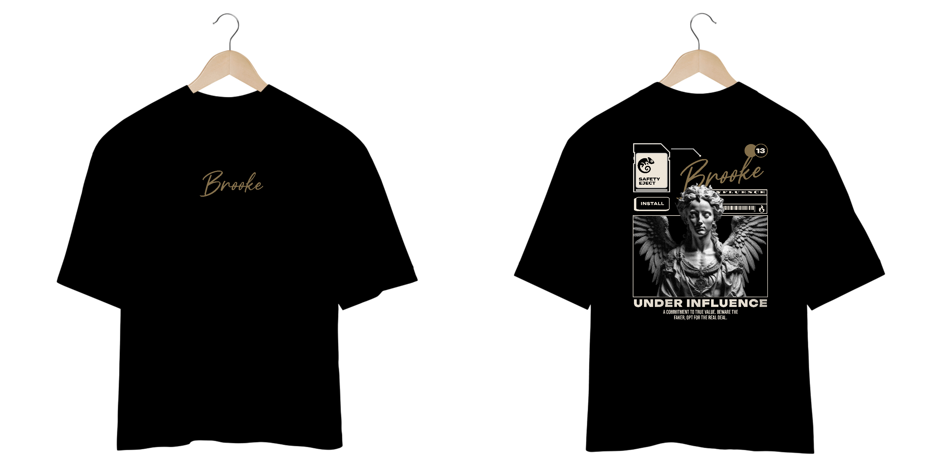 Nome do produto: Camiseta Oversized Prime Brooke Sculptural Collection