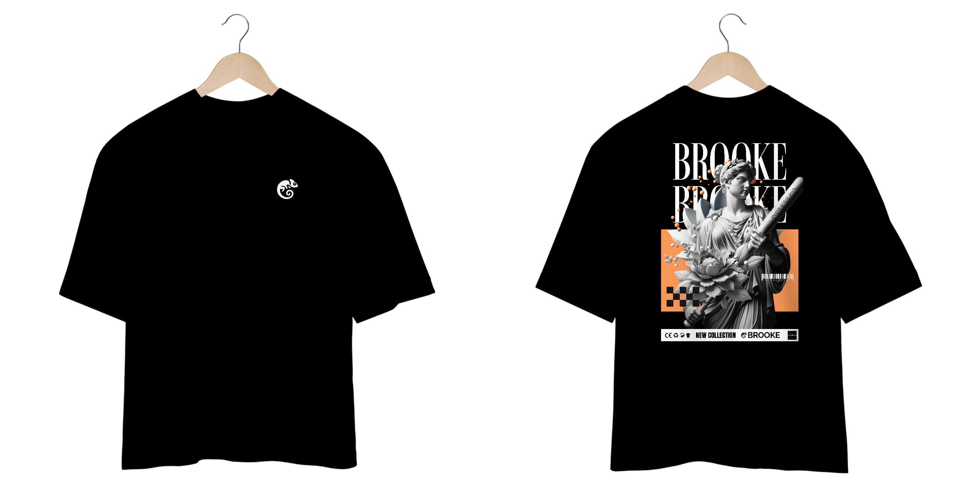 Nome do produto: Camiseta Oversized Prime Brooke Sculptural Collection