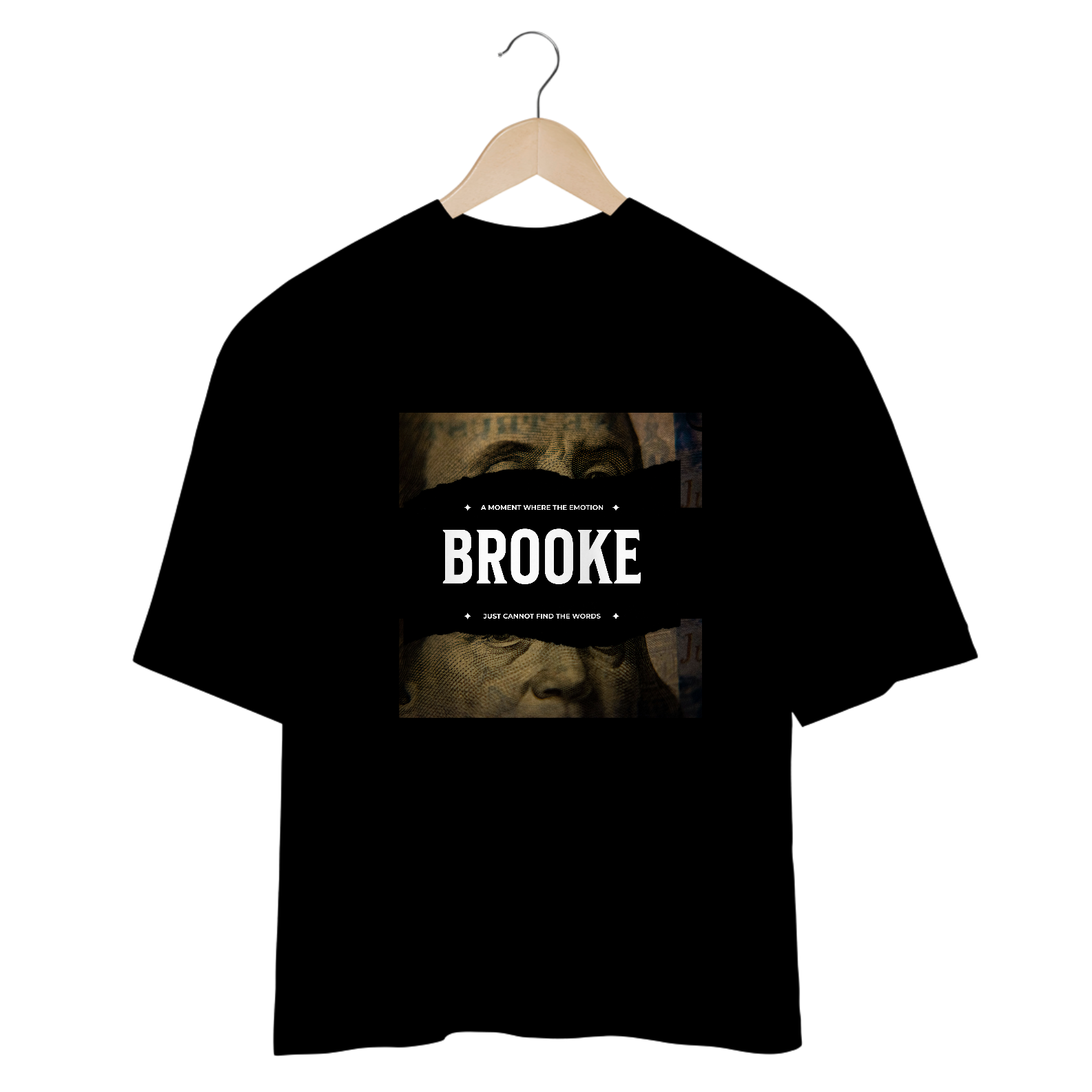 Nome do produto:  Camiseta Oversized Brooke Dollar