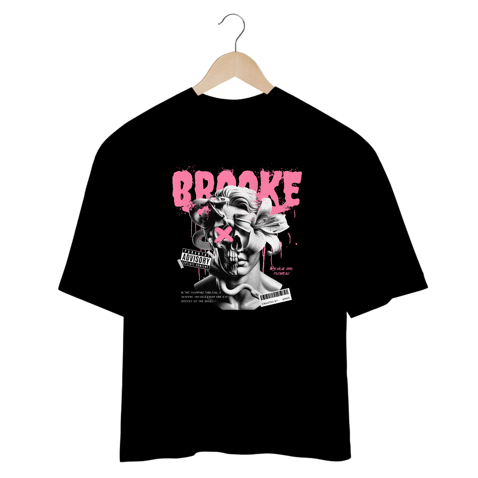 Nome do produto: Camiseta Brooke Oversized Evoke