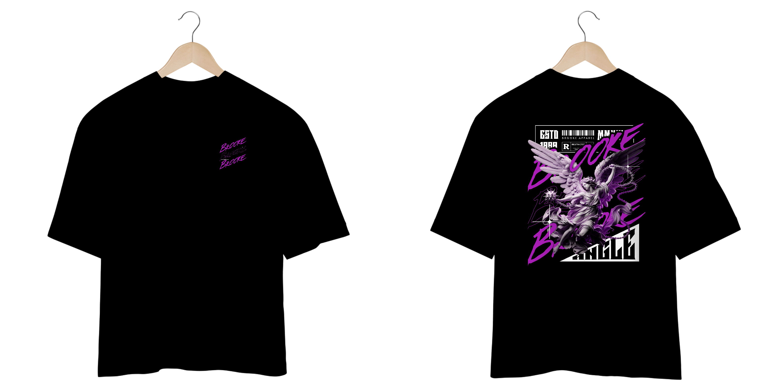 Nome do produto: Camiseta Brooke Oversized Rebel Angle Streetwear