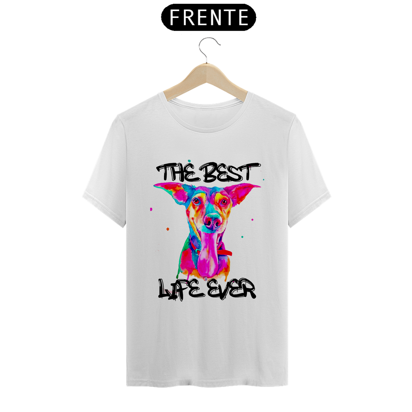 Nome do produto: CAMISETA DOG LIFE