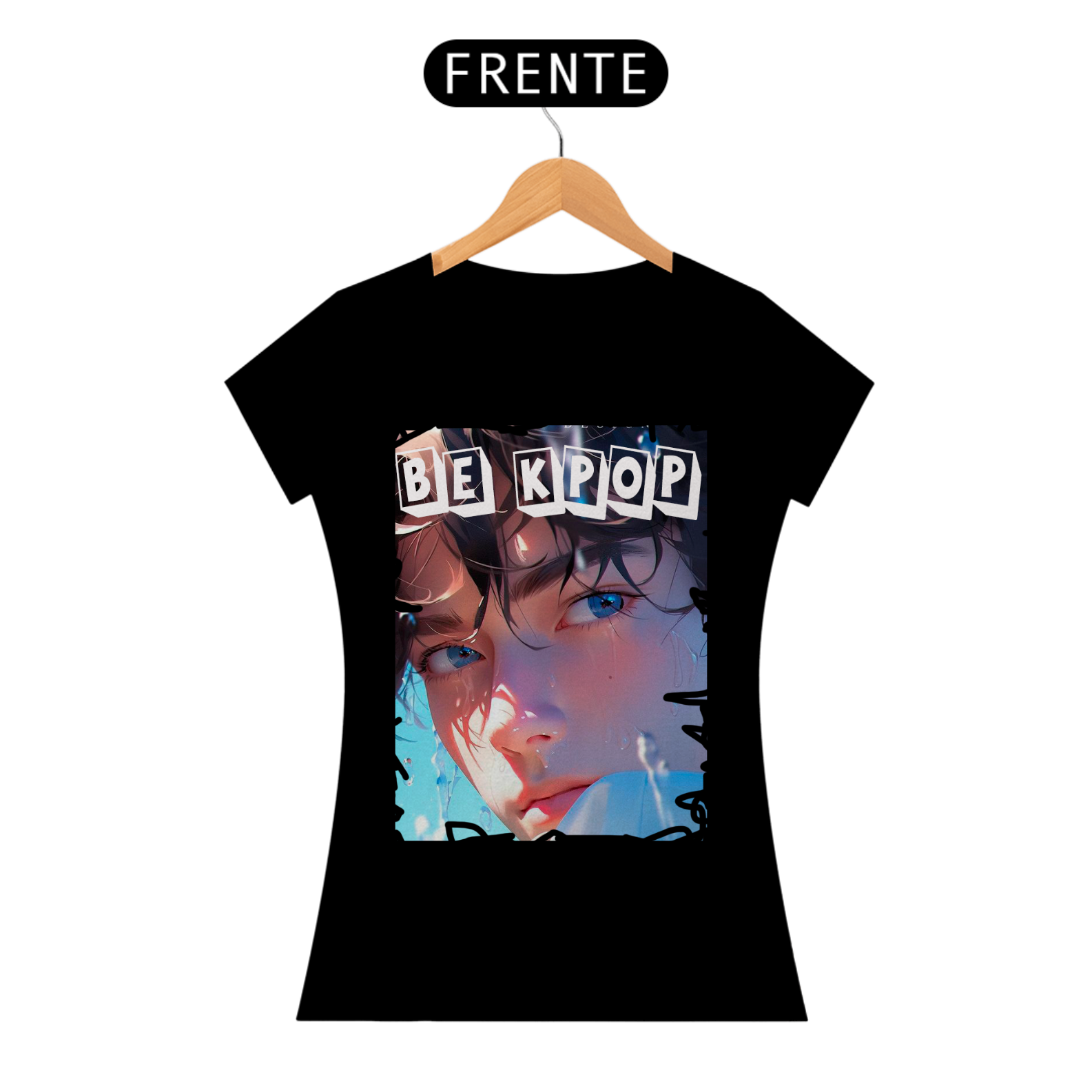 Nome do produto: BABY LOOK LOVE KPOP