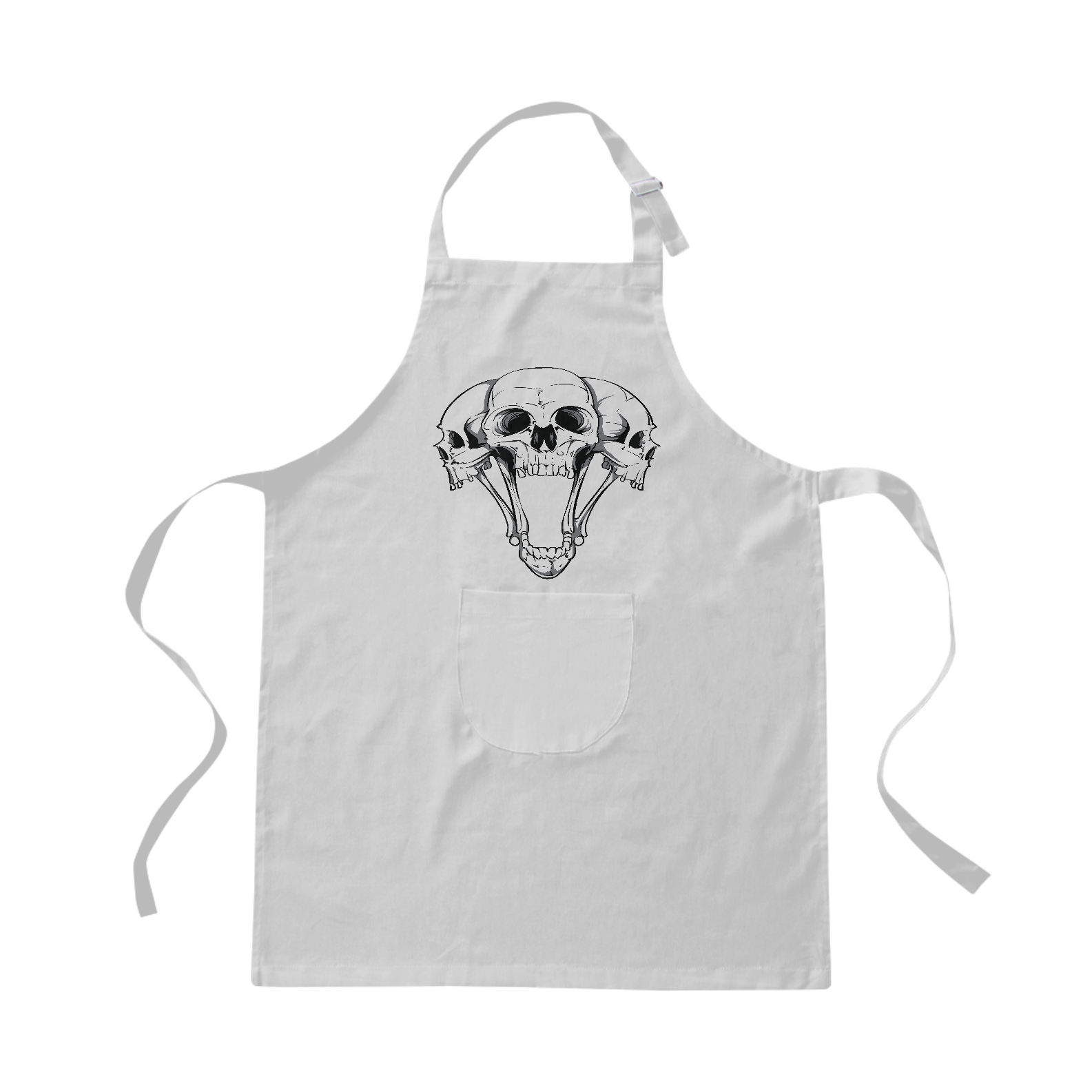 Nome do produto: AVENTAL 3 CAVEIRAS