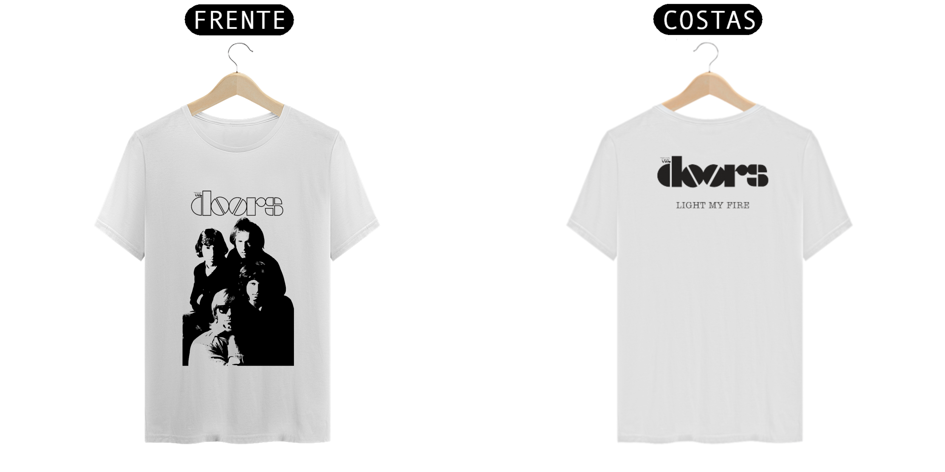 Nome do produto: CAMISA: THE DOORS