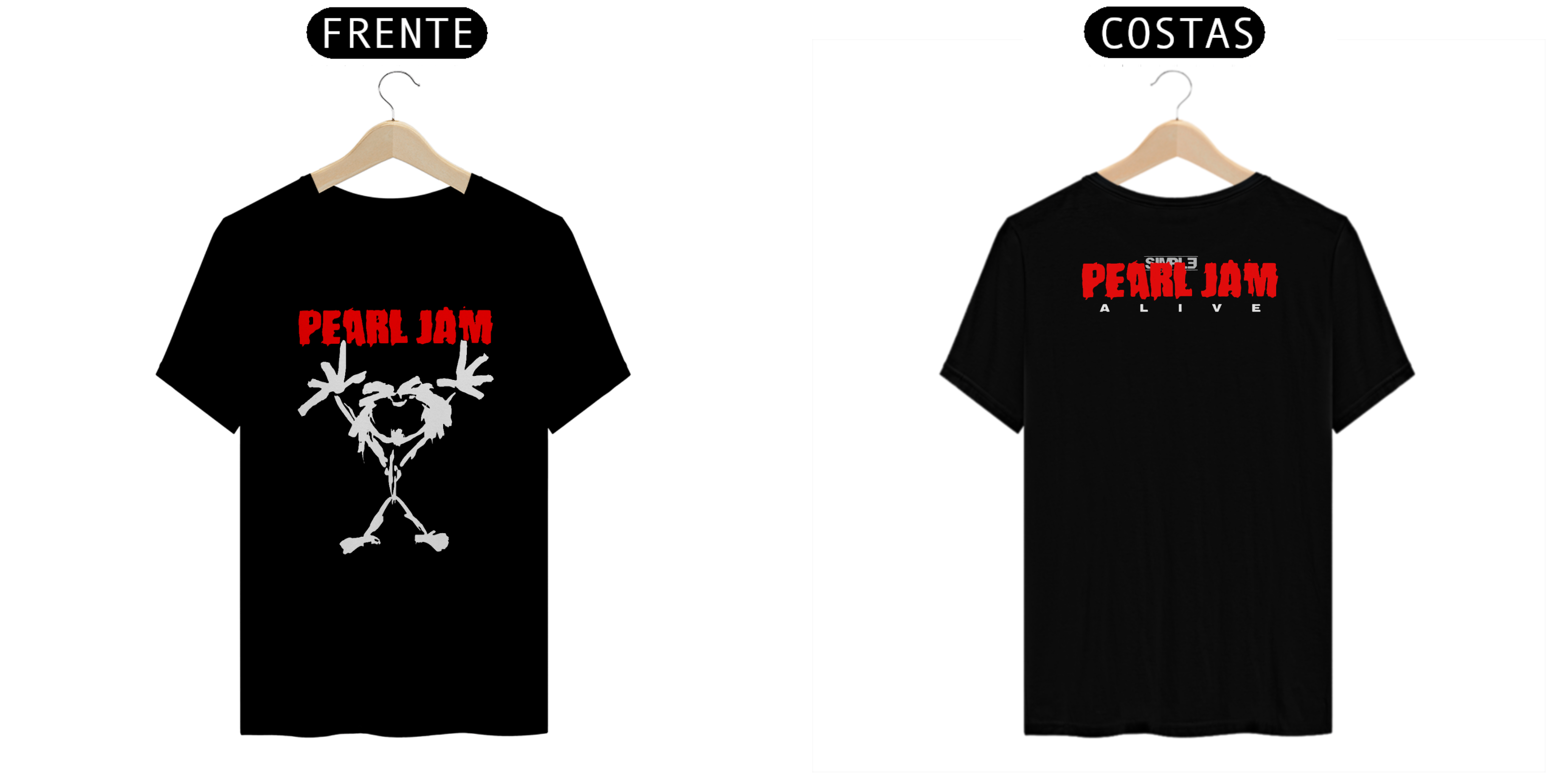 Nome do produto: CAMISA: PEARL JAM