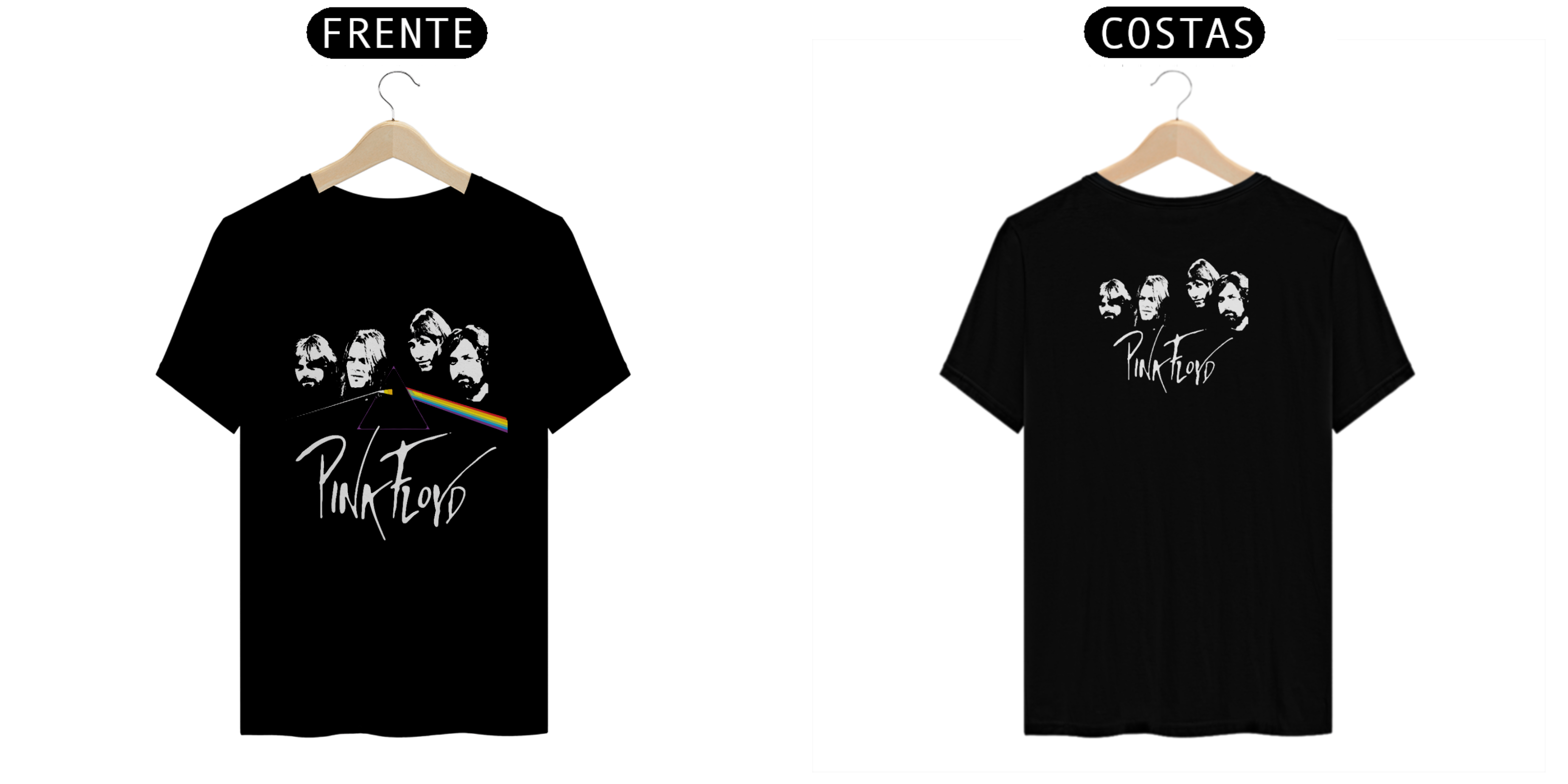 Nome do produto: CAMISA: PINK FLOYD