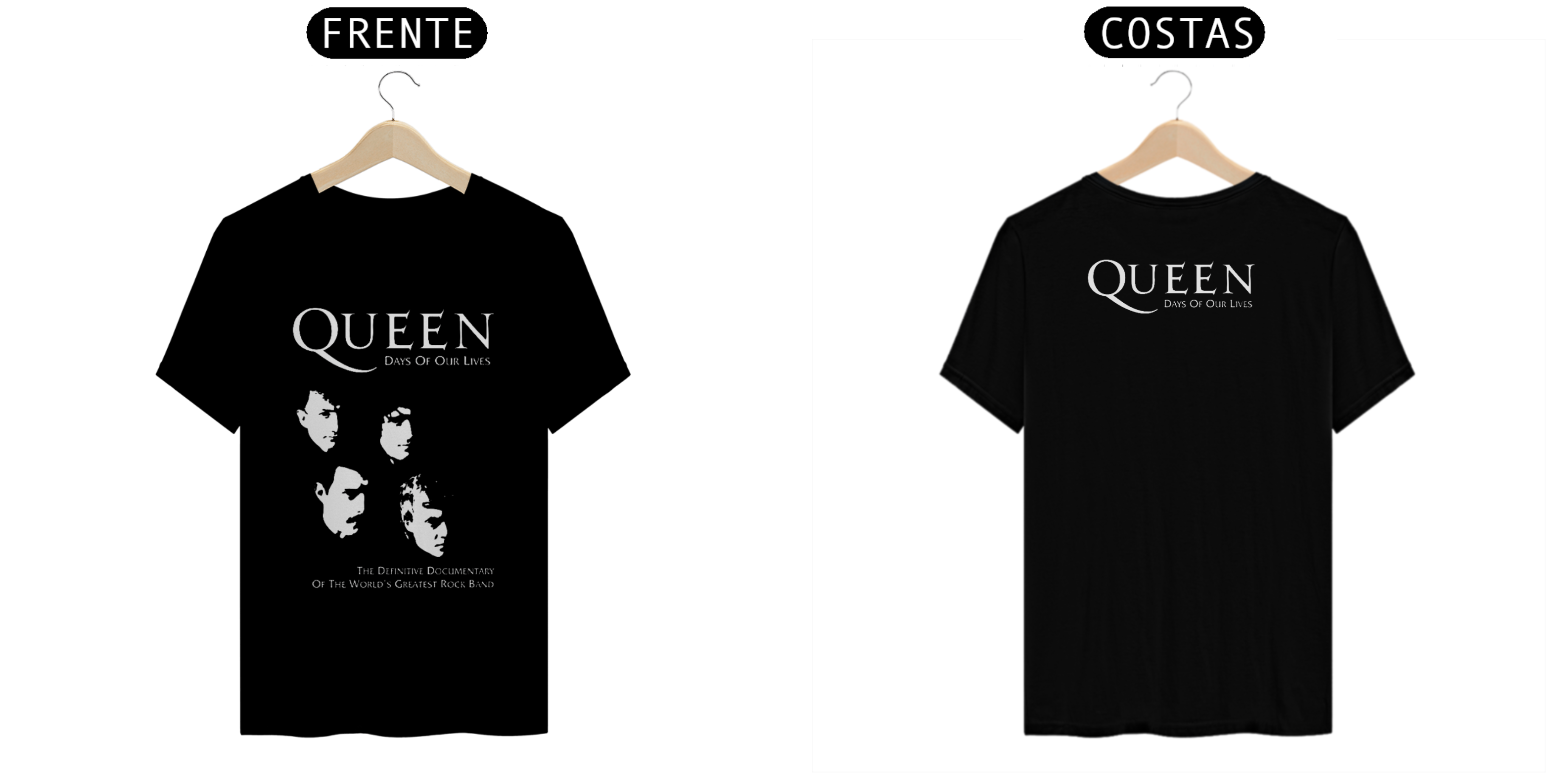 Nome do produto: CAMISA: QUEEN