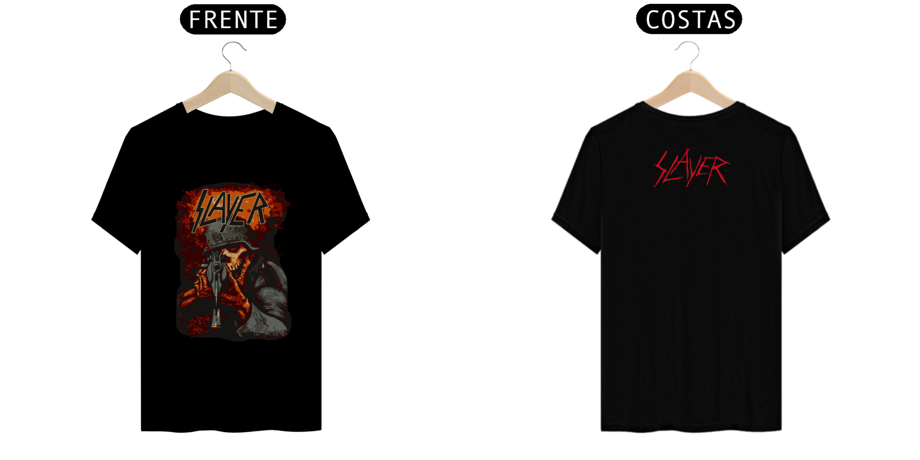 Nome do produto: CAMISA: SLAYER