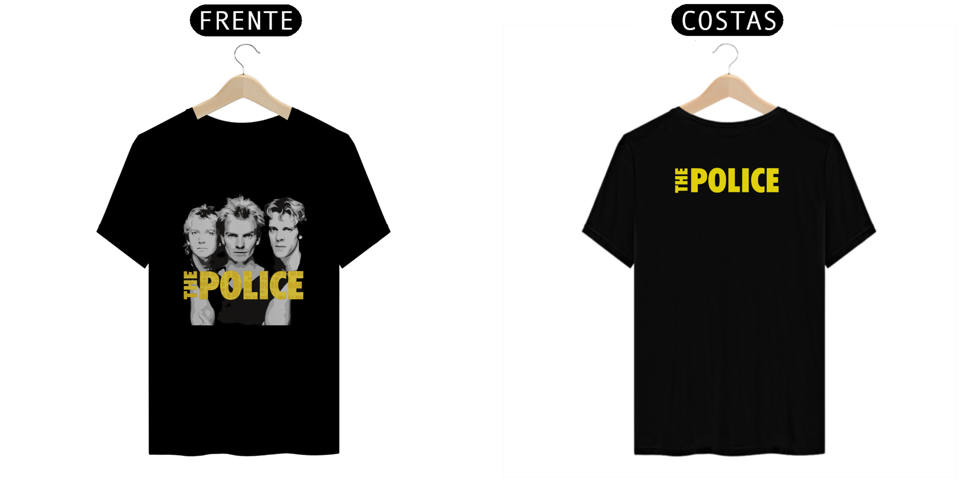 Nome do produto: CAMISA: THE POLICE