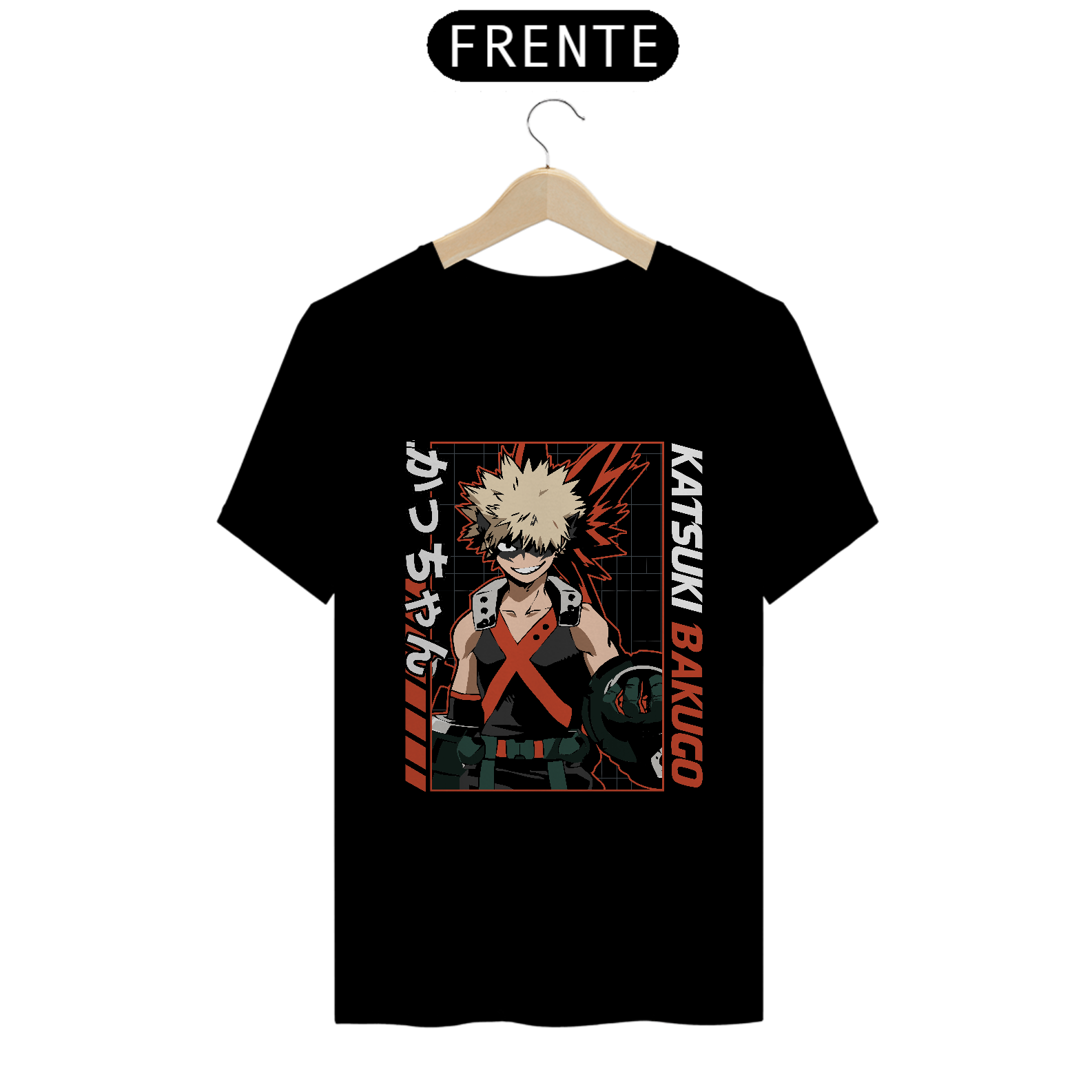 Nome do produto: CAMISA: MY HERO ACADEMIA