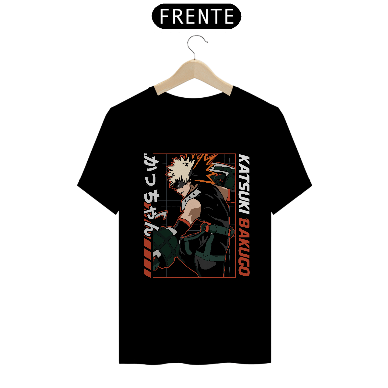 Nome do produto: CAMISA: MY HERO ACADEMIA