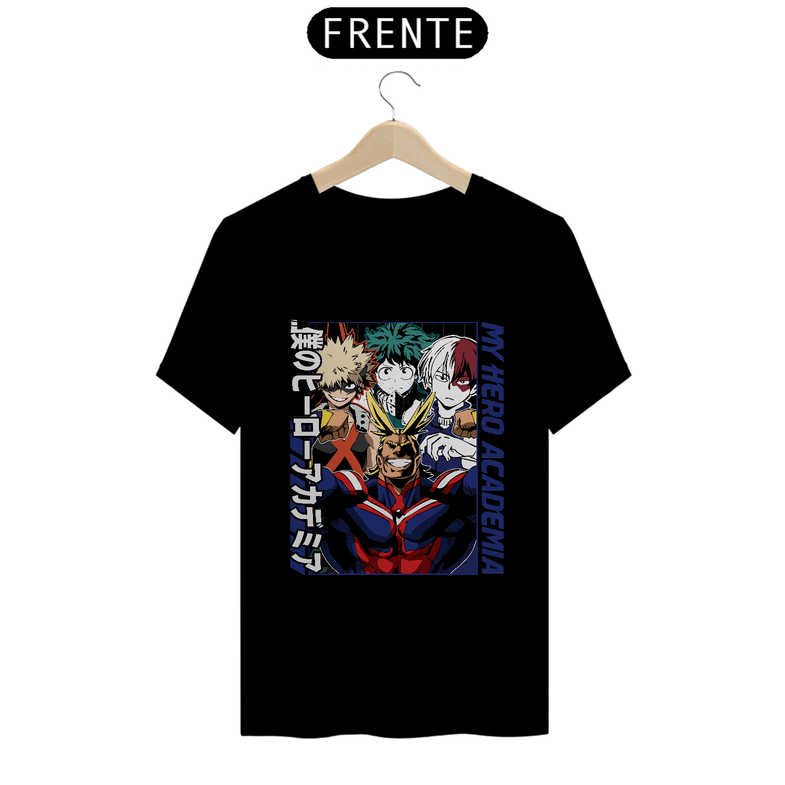 Nome do produto: CAMISA: MY HERO ACADEMIA